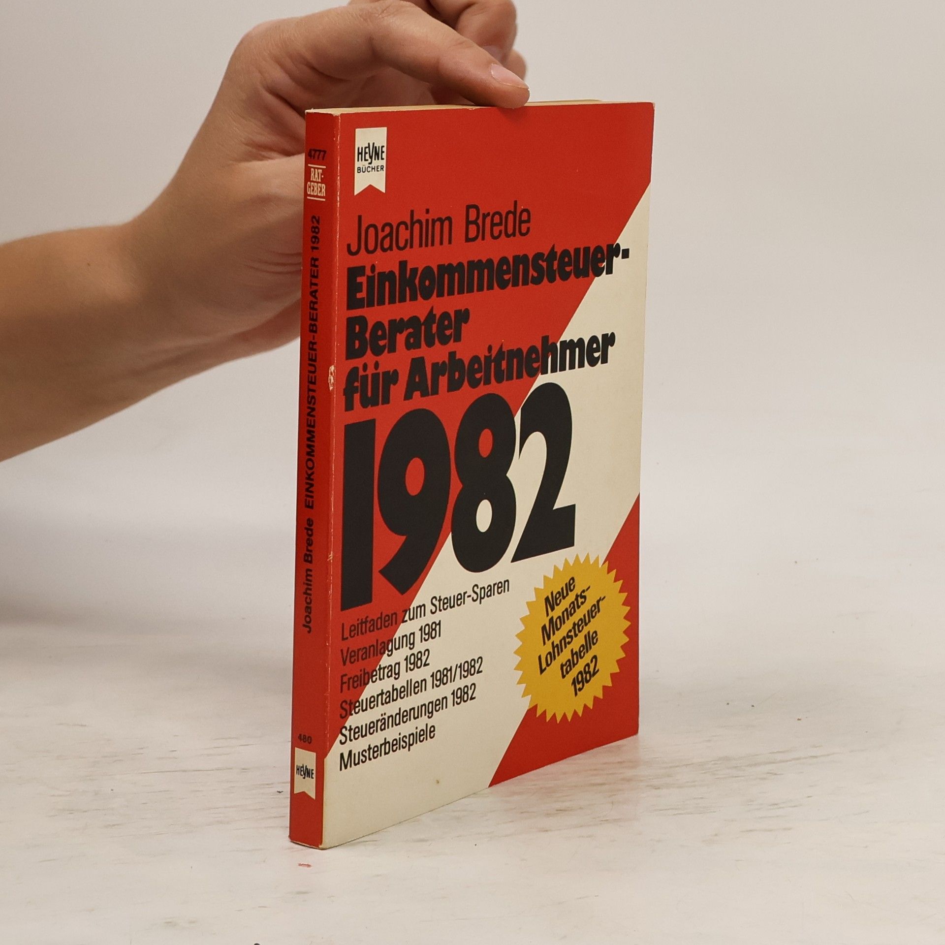 Joachim Brede Einkommensteuer-Berater für Arbeitnehmer 1982