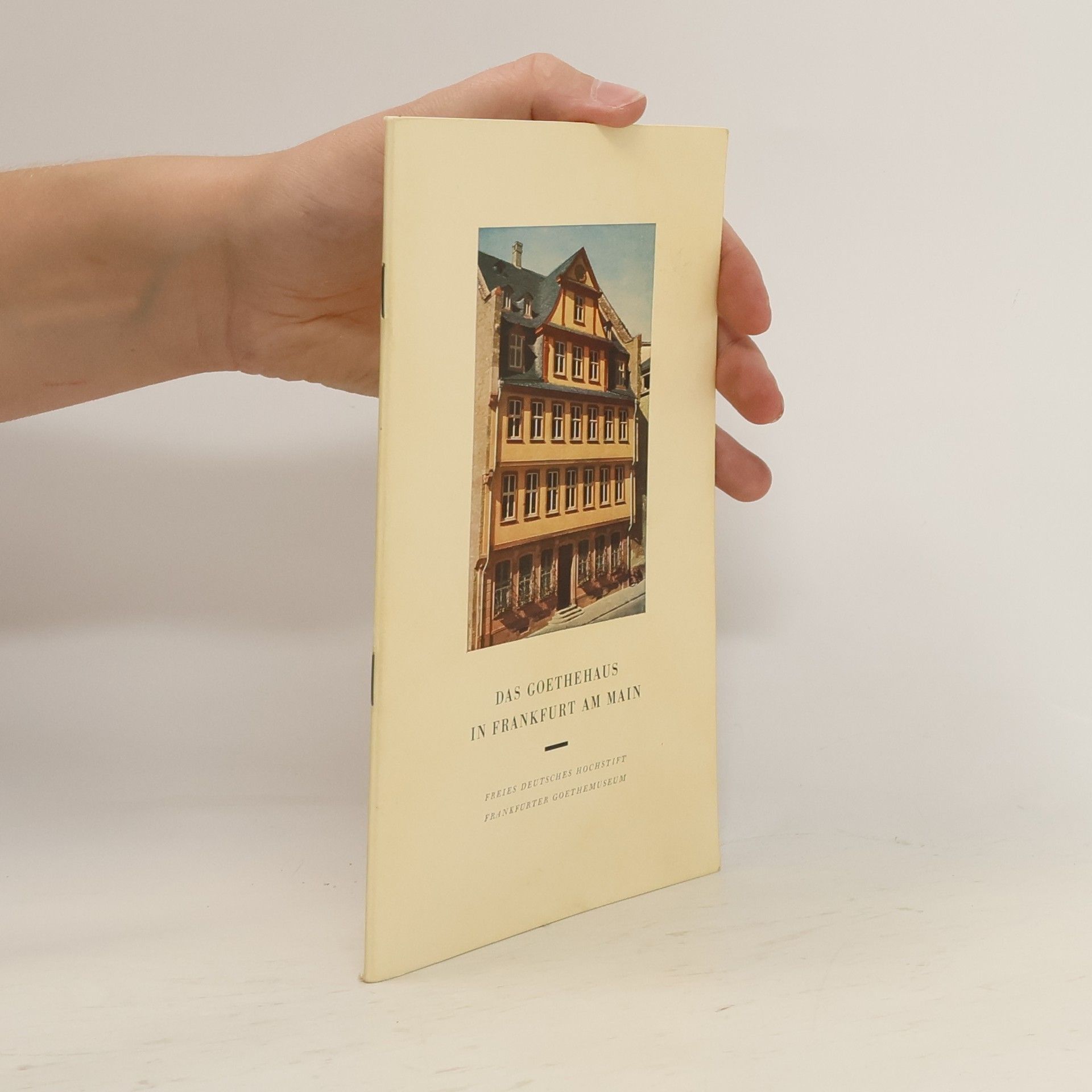 Auteurscollectief Das Goethehaus in Frankfurt am Main