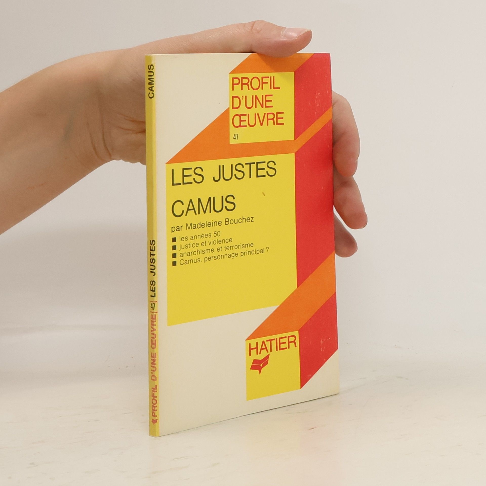 Madeleine Bouchez Les Justes, Camus