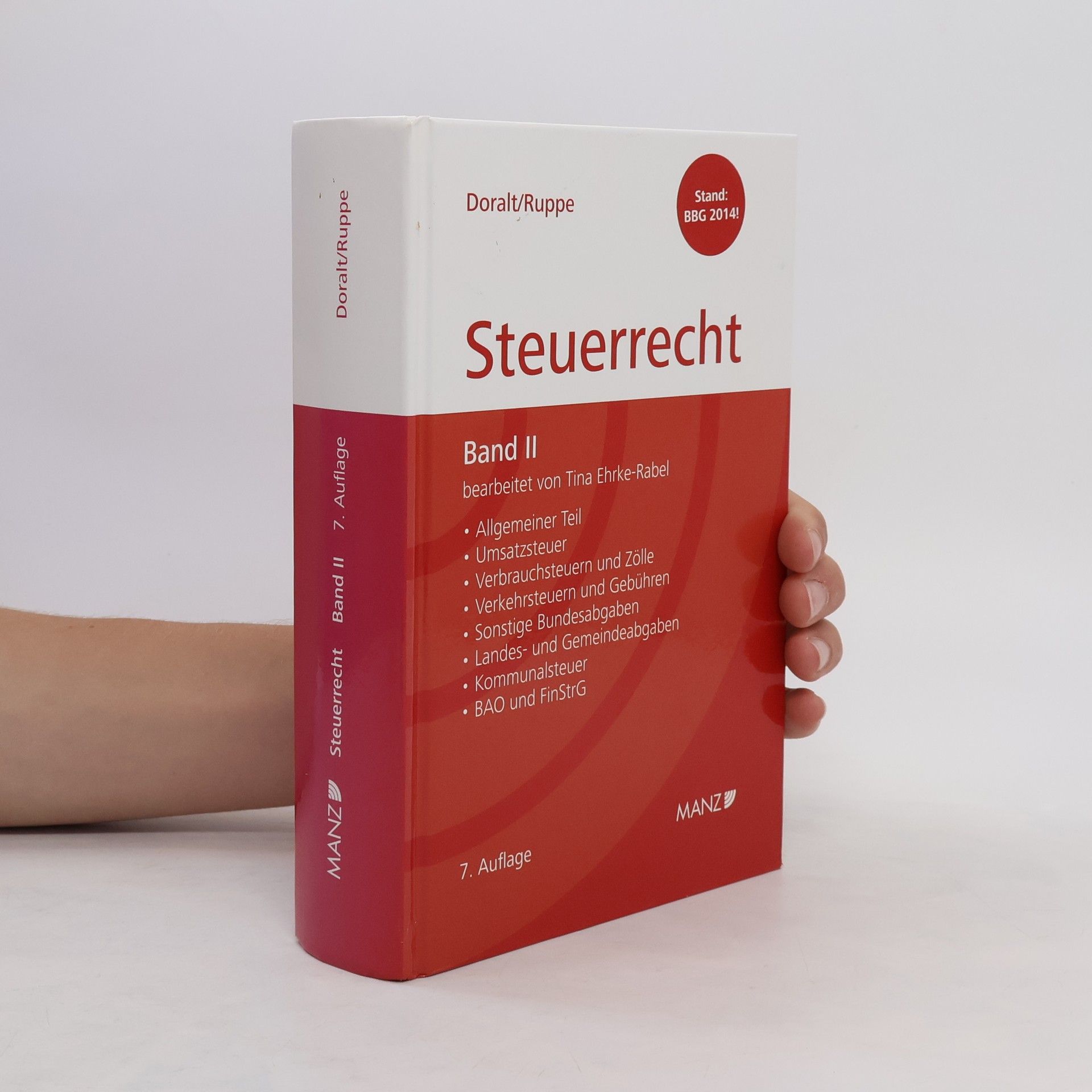 Hans Georg Ruppe Steuerrecht Band II.