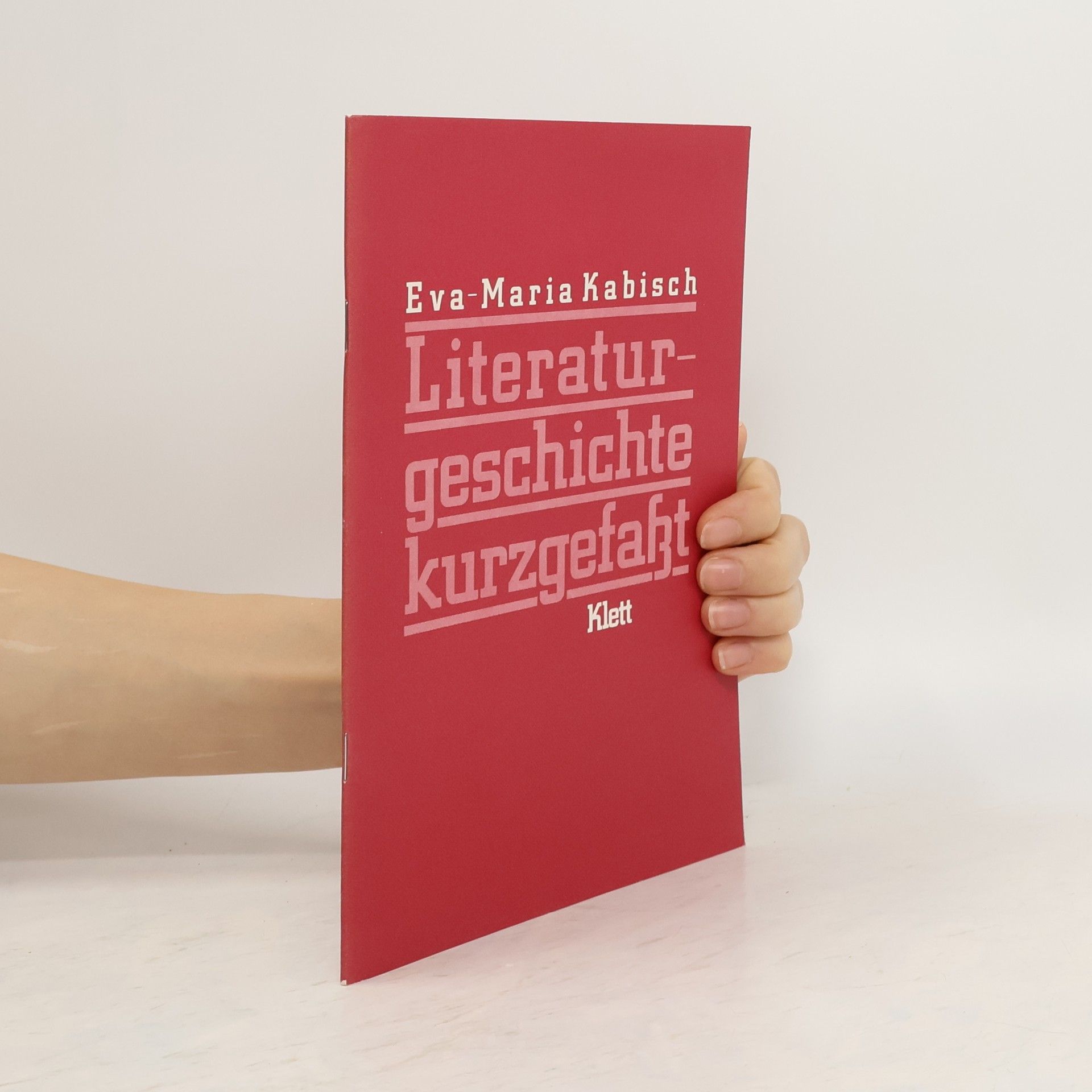 Eva-Maria Kabisch Literaturgeschichte kurz gefasst