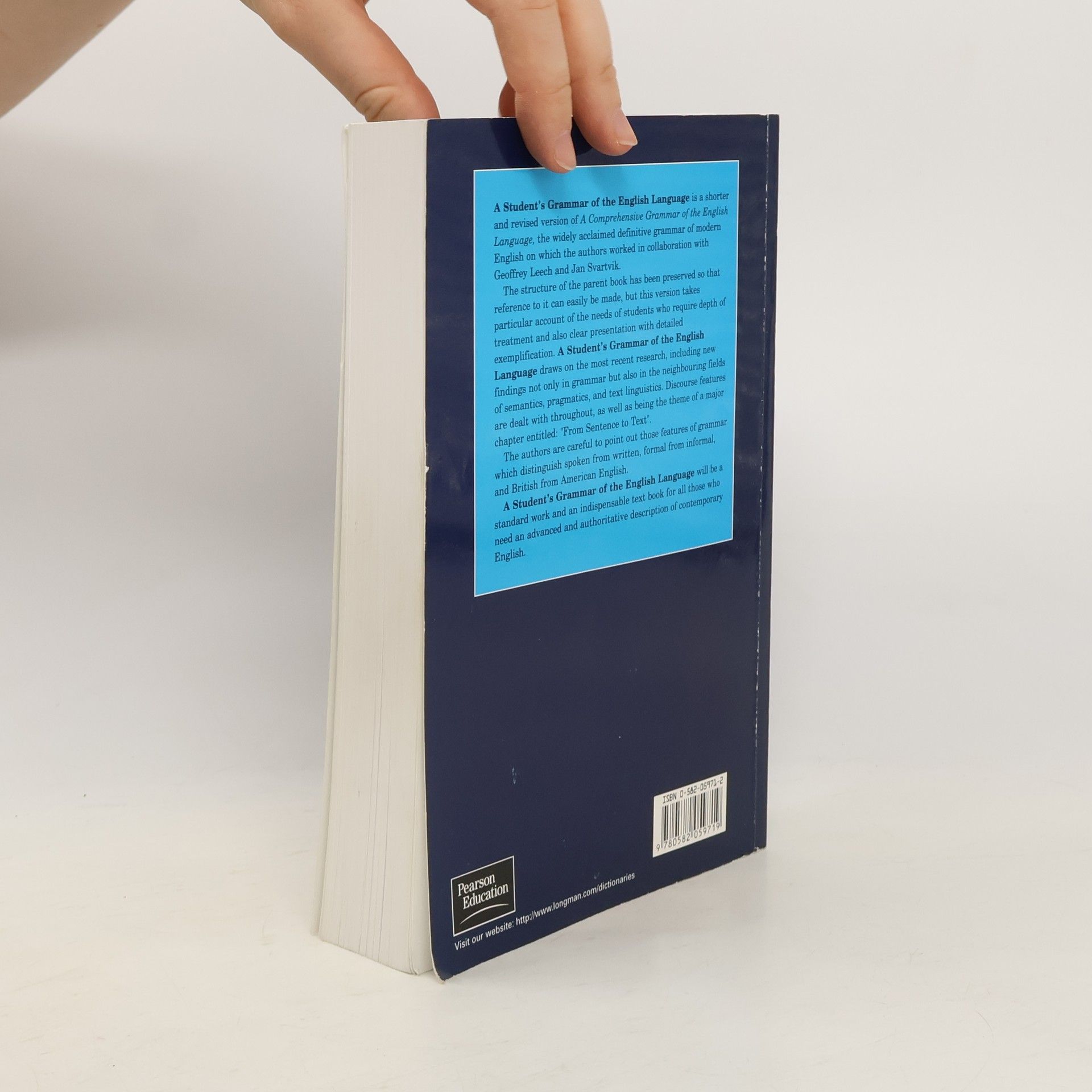 Sidney Greenbaum A student's grammar of the English language