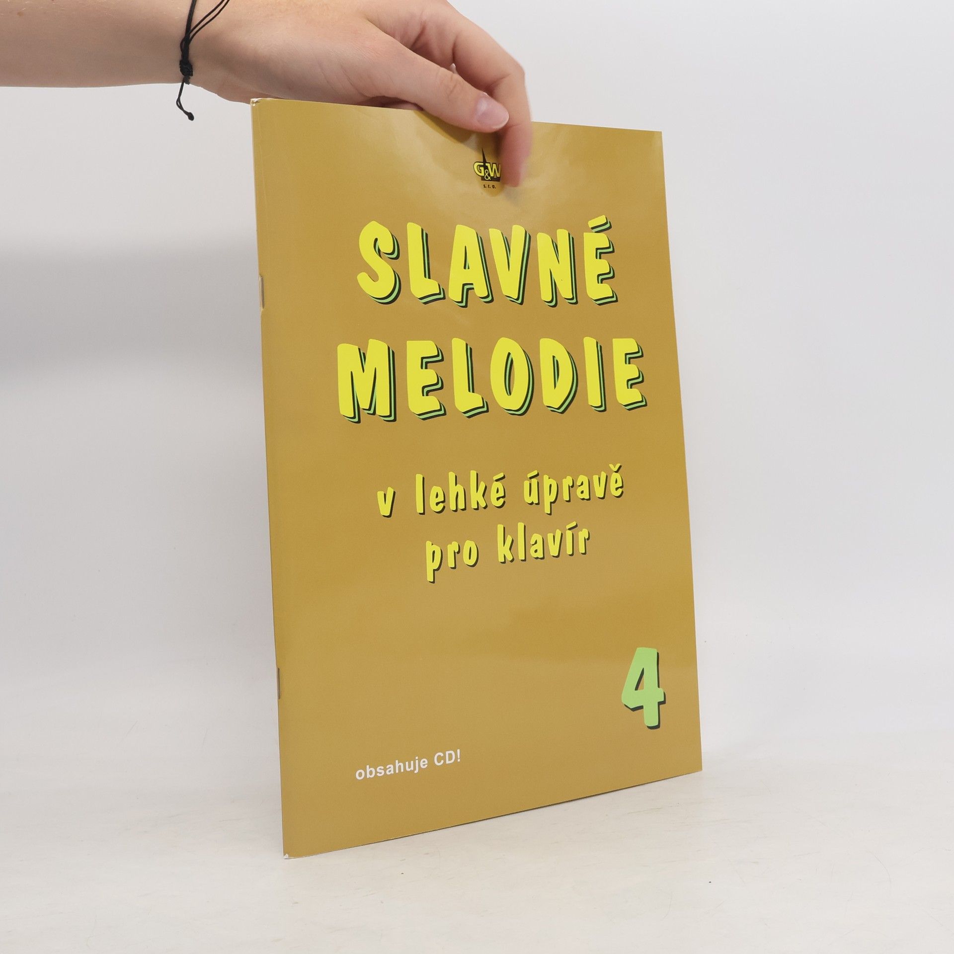 G+W Slavné melodie v lehké úpravě pro klavír 4.díl+CD