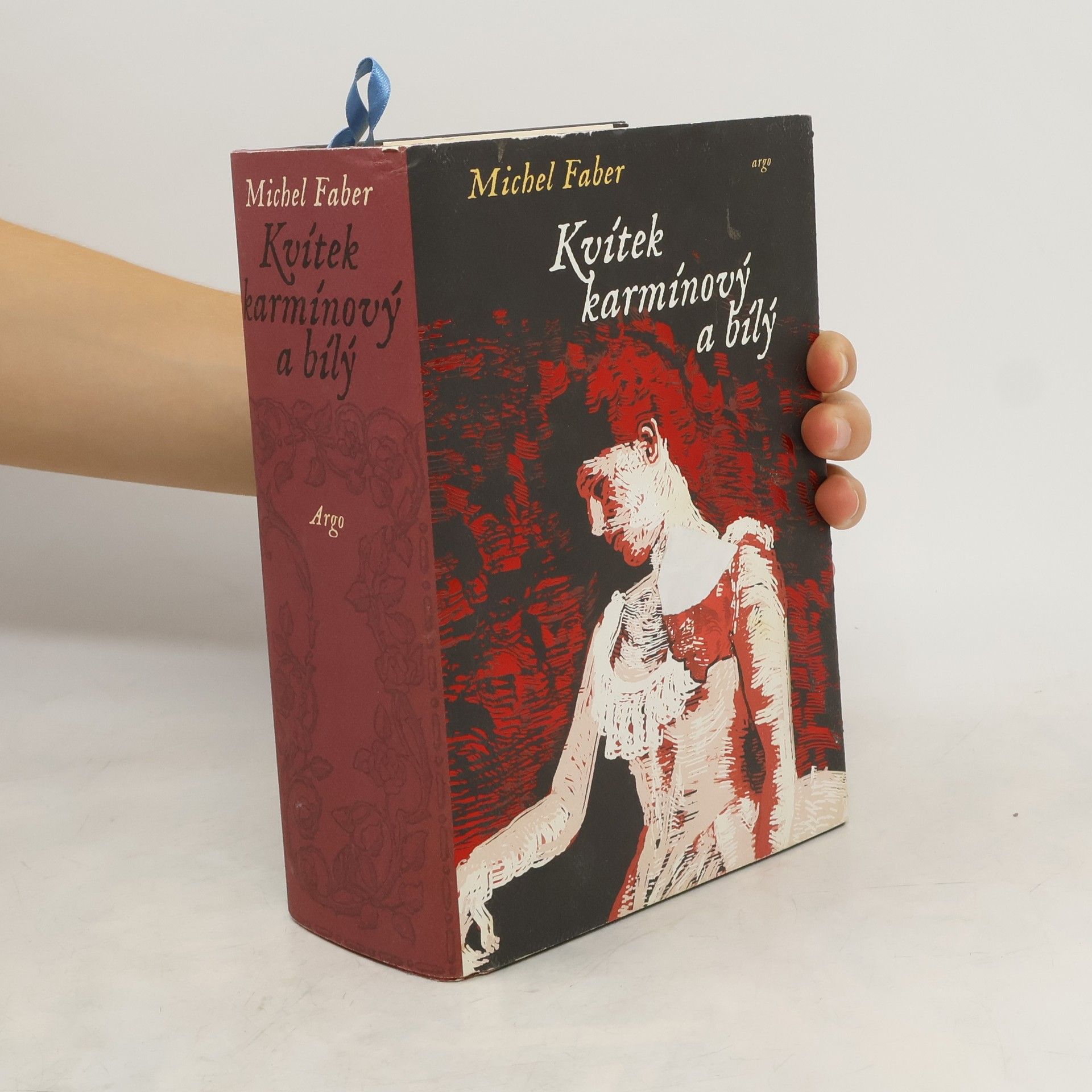 Michel Faber Kvítek karmínový a bílý
