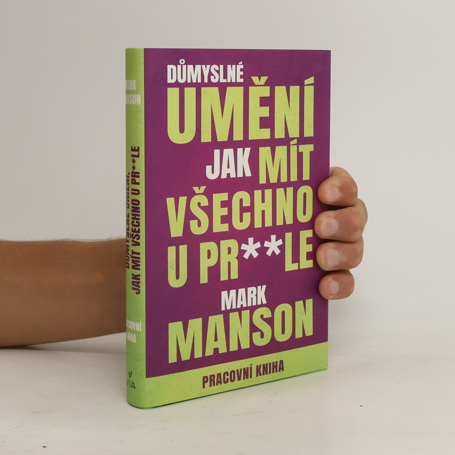 Mark Manson Důmyslné umění, jak mít všechno u pr**le. Pracovní kniha