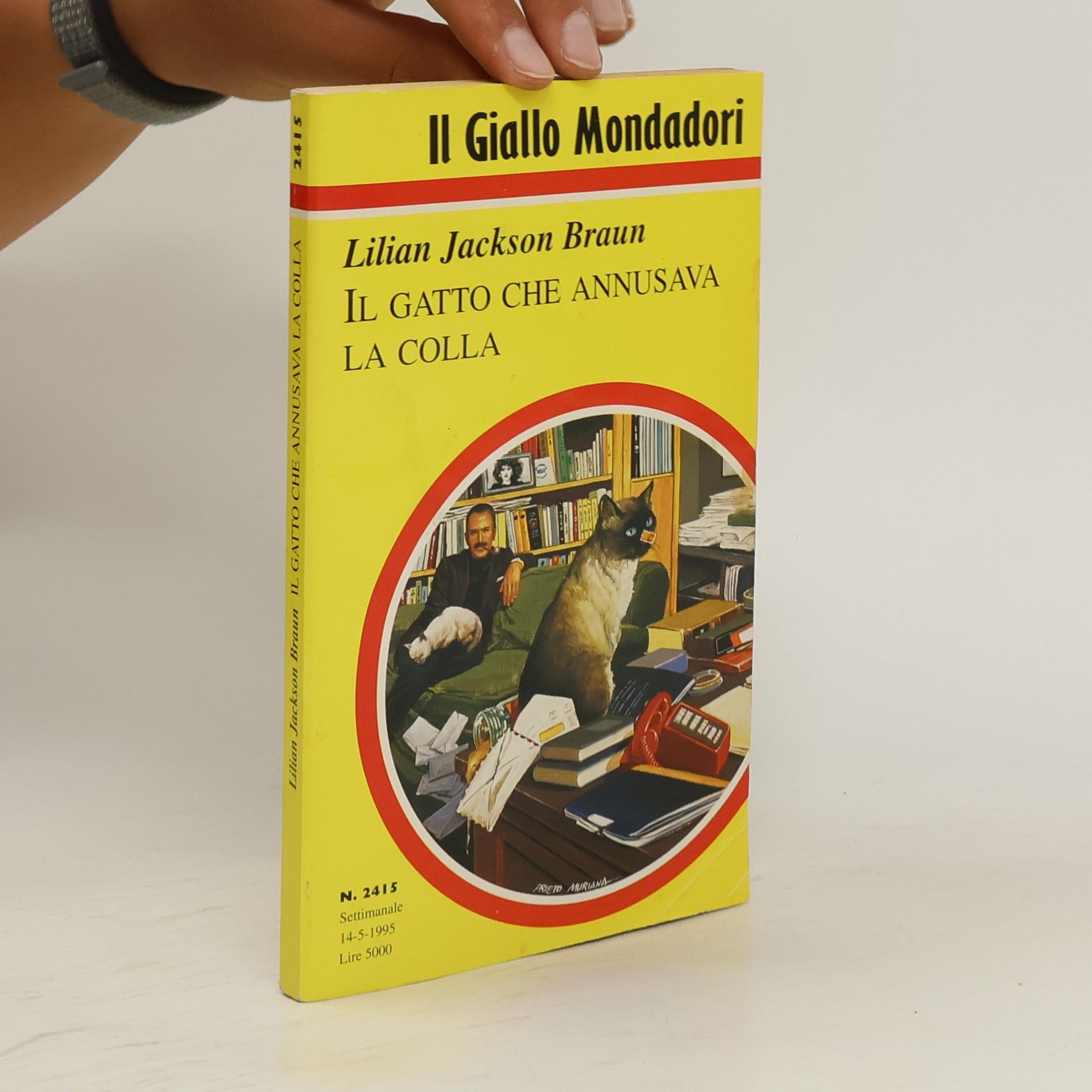 Lilian Jackson Braun Il gatto che annusava la colla