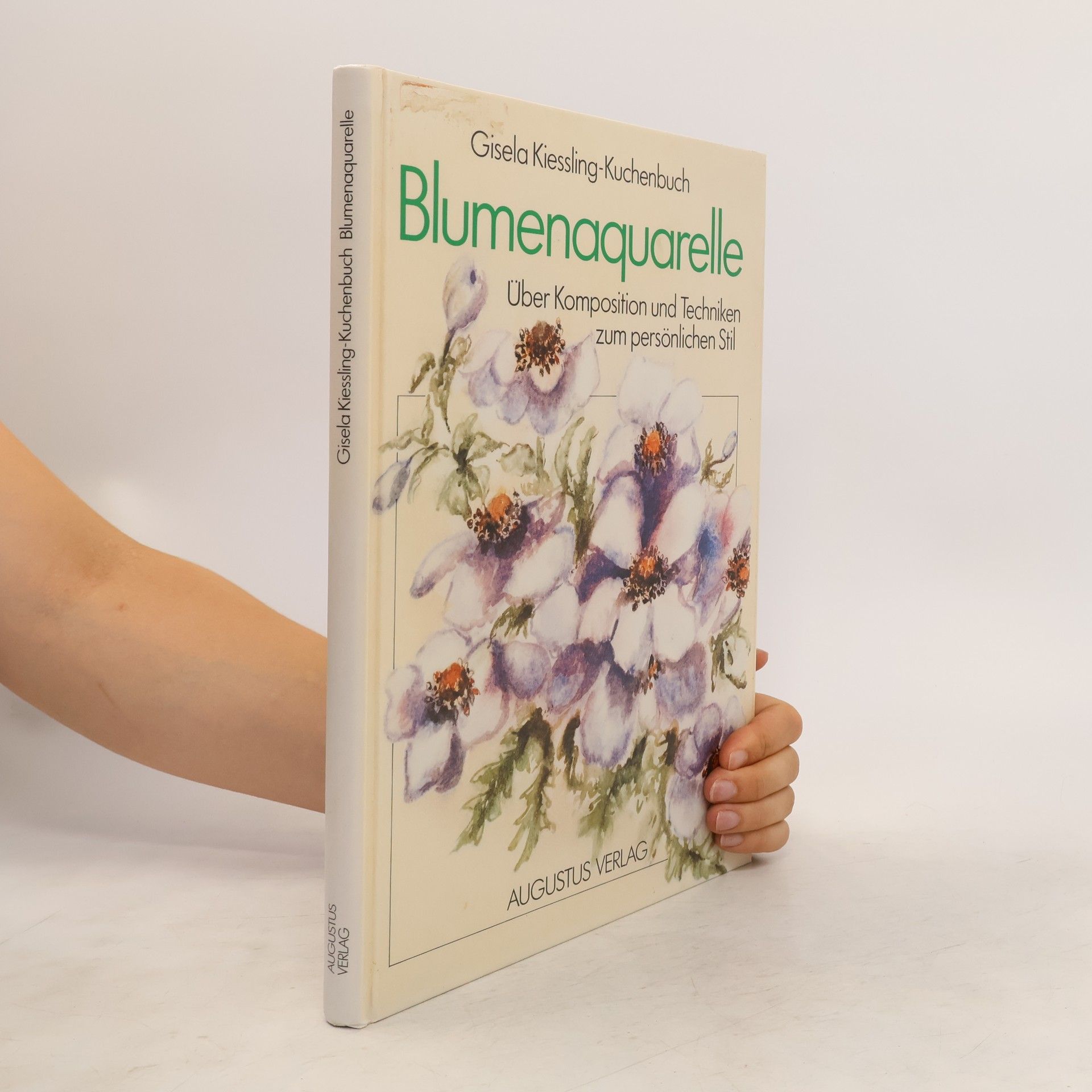 Gisela Kiessling Kuchenbuch Blumenaquarelle