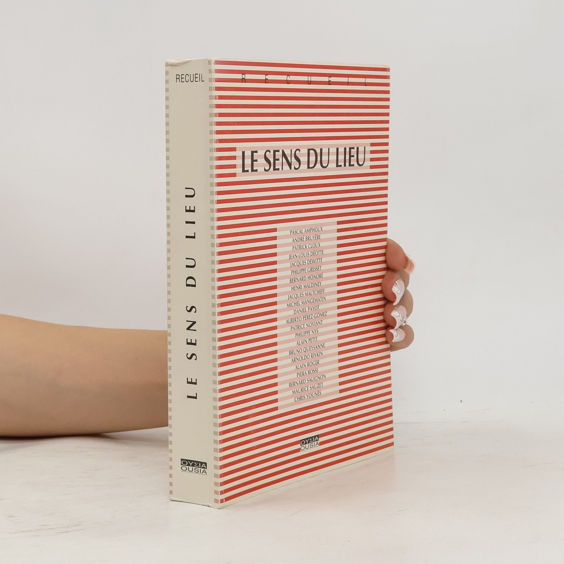 Collectif d'auteurs Le sens du lieu