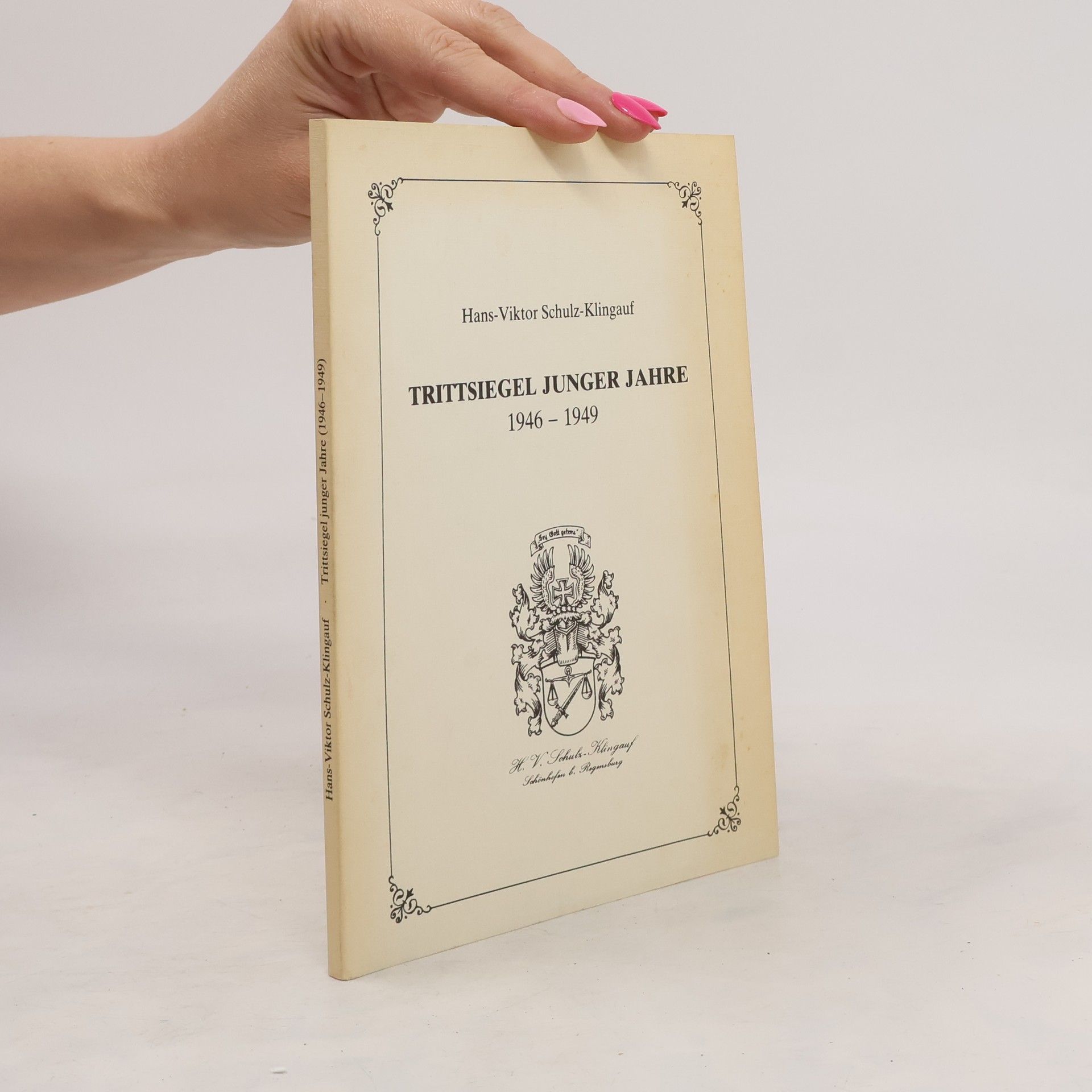 Hans-Viktor Schulz-Klingauf Trittsiegel junger Jahre 1946-1949