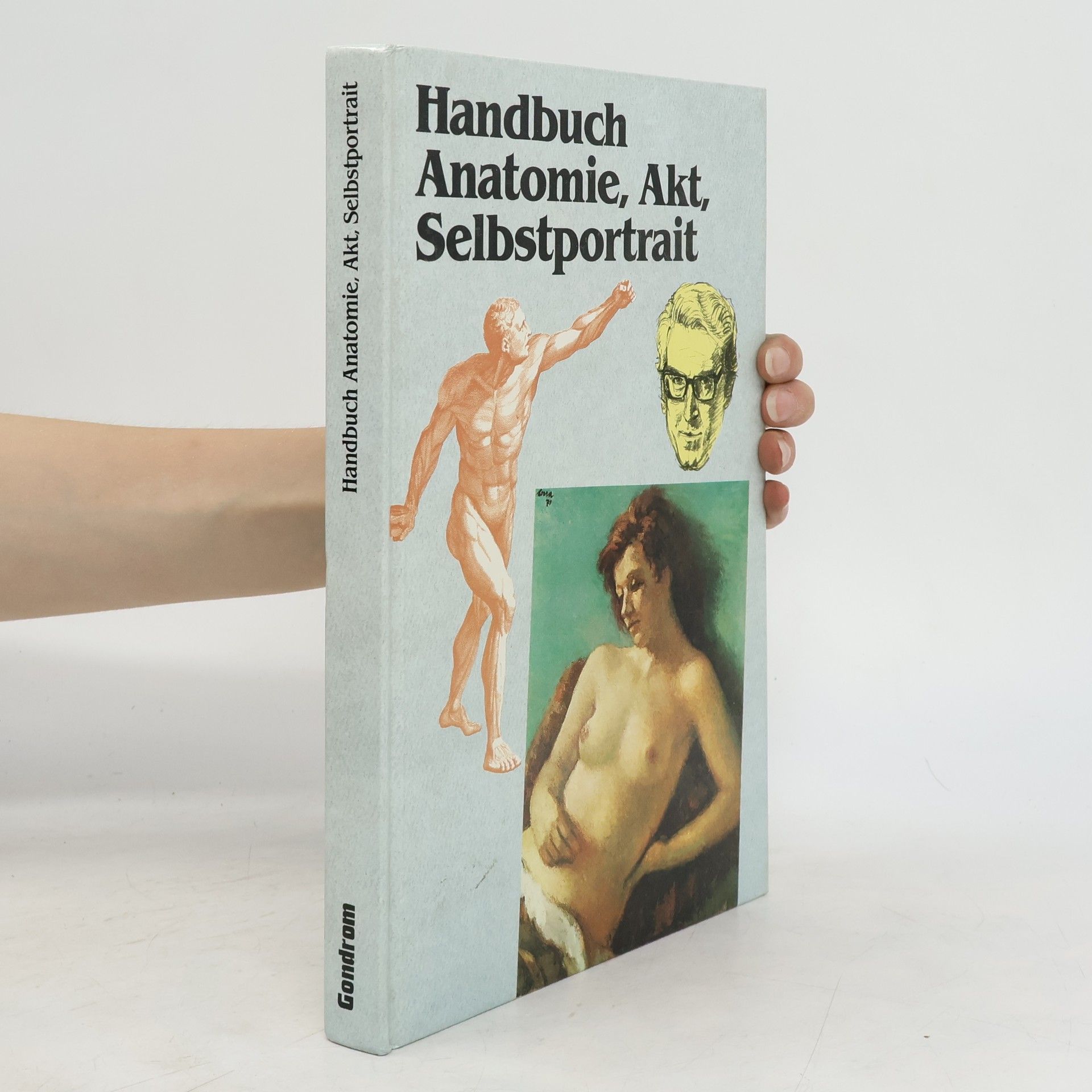 José María Parramón Handbuch Anatomie, Akt, Selbstportrait