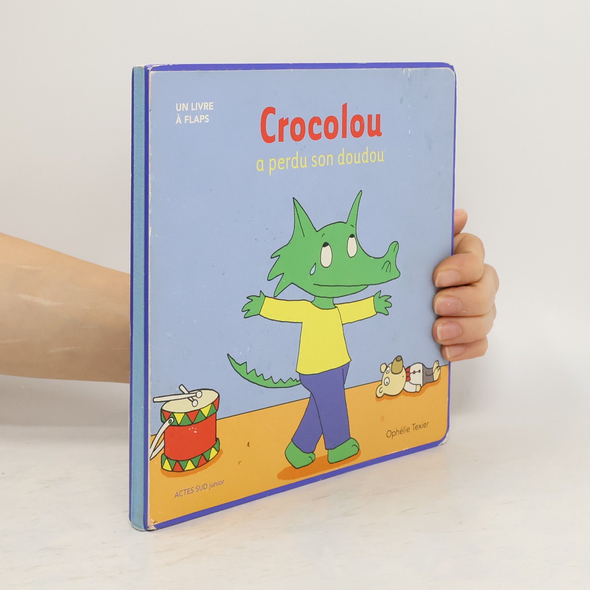Ophélie Texier Crocolou a perdu son doudou