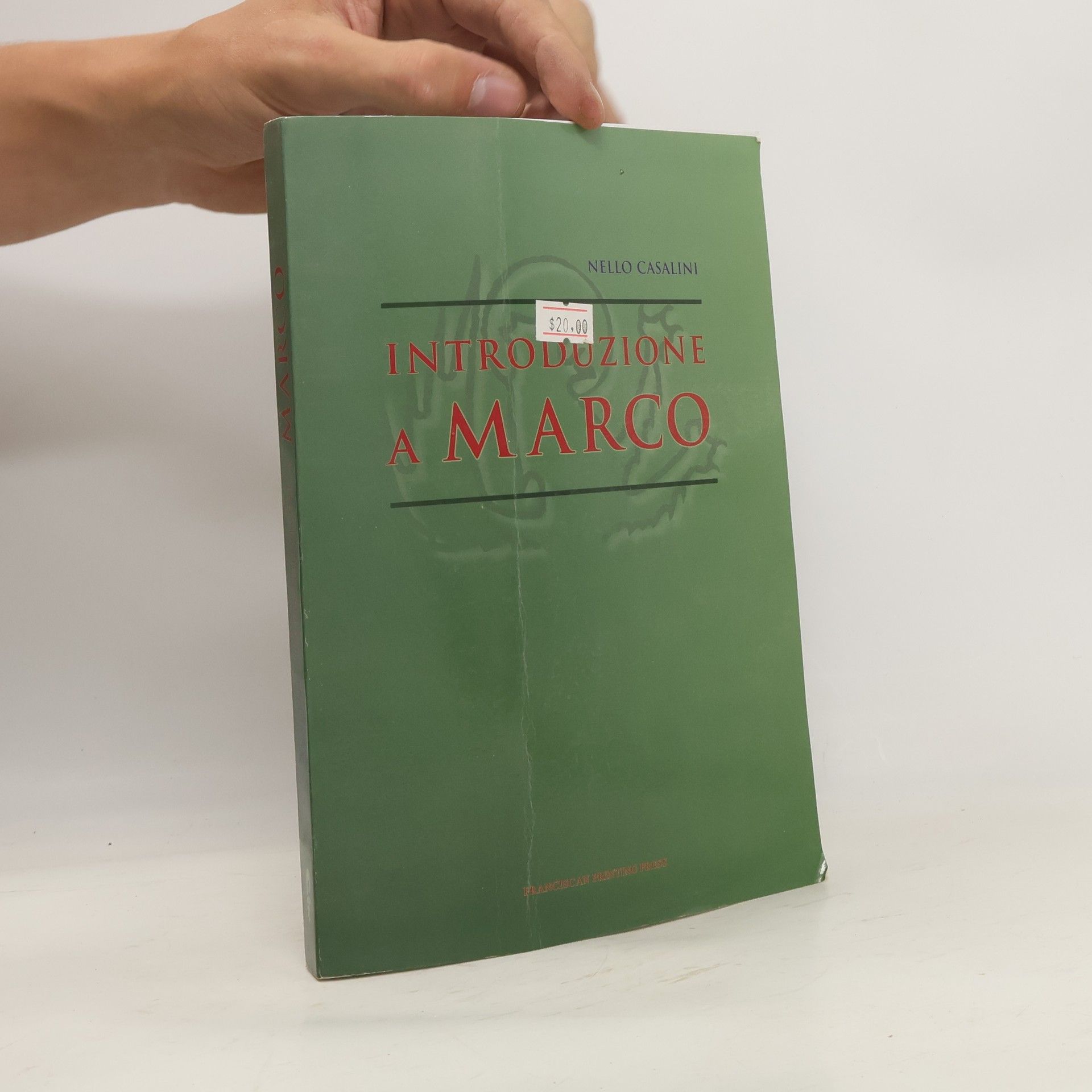 Nello Casalini Lettura di Marco