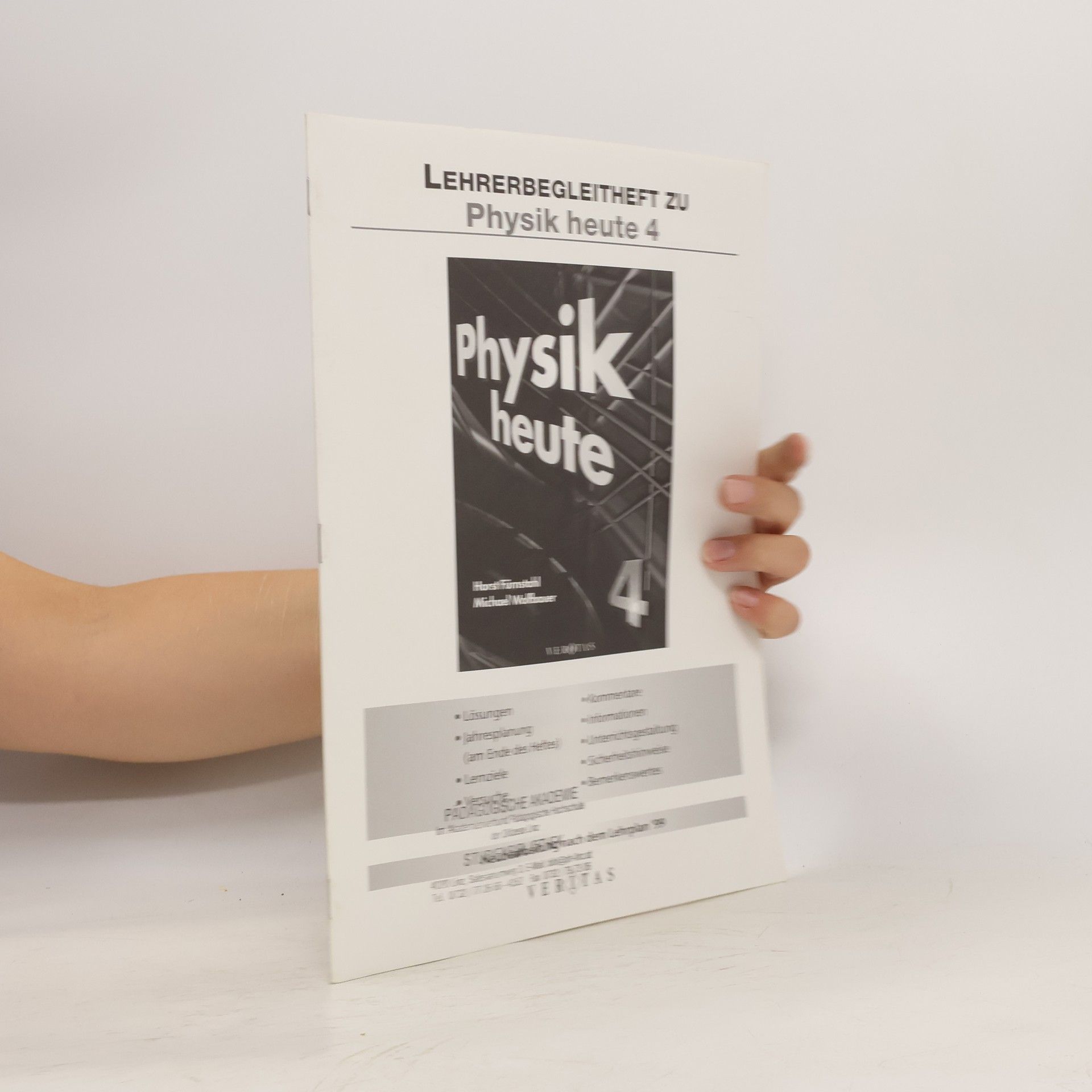 Autorenkollektiv Lehrerbegleitheft zu Physik heute 4