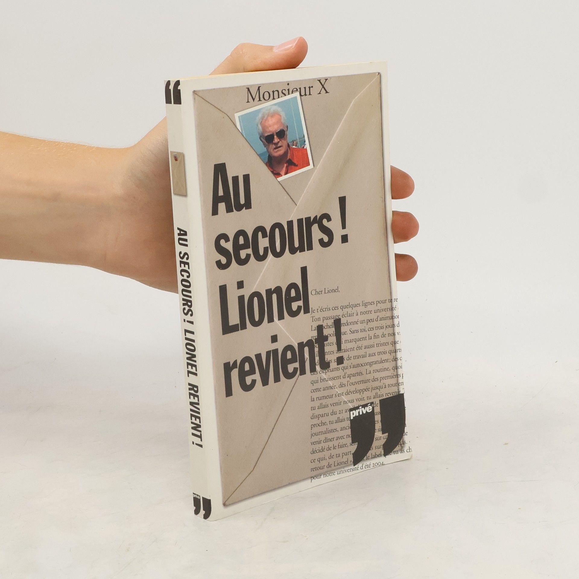 Monsieur X Au secours! Lionel revient!