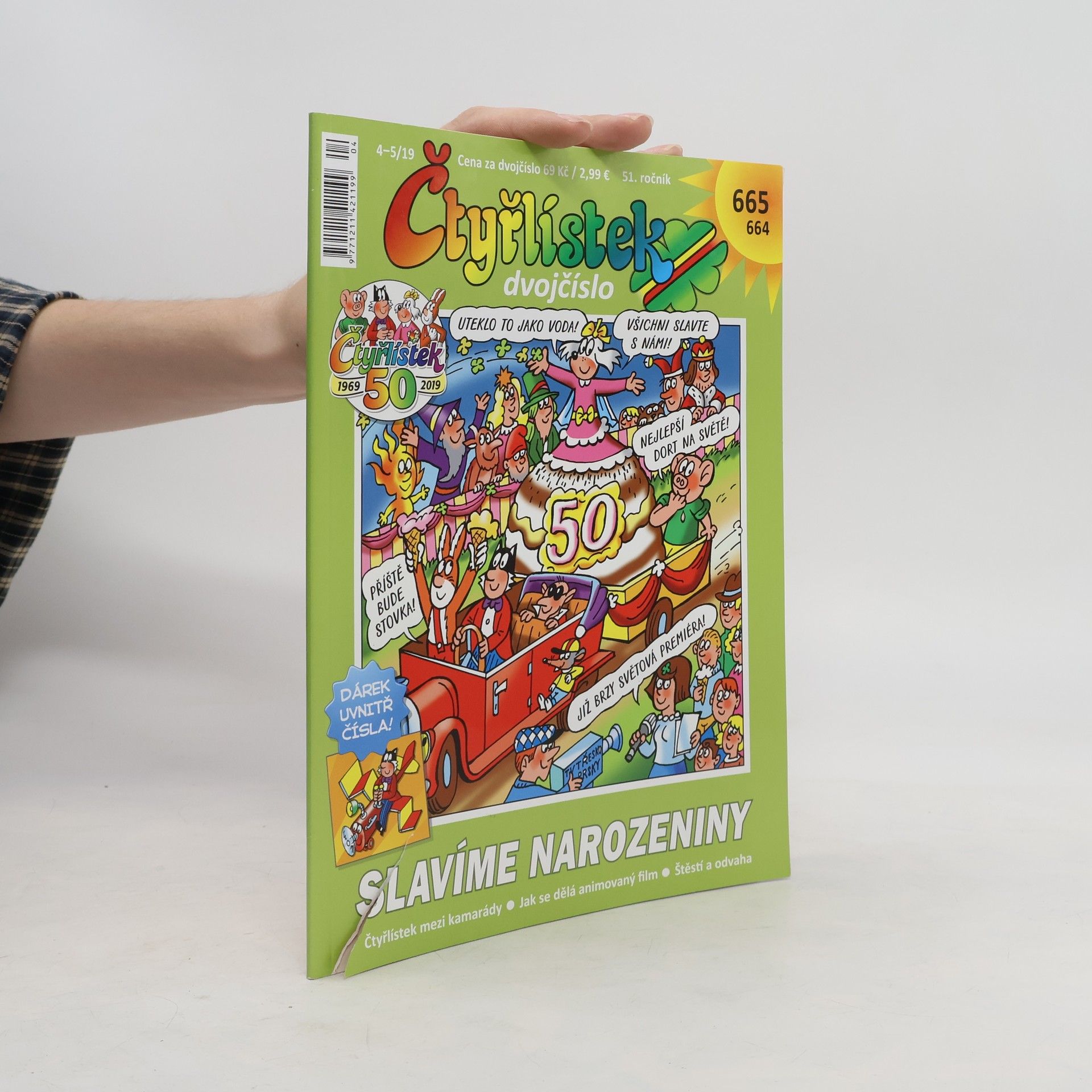 Kolektiv autorů Čtyřlístek 664/665, 4-5/2019.