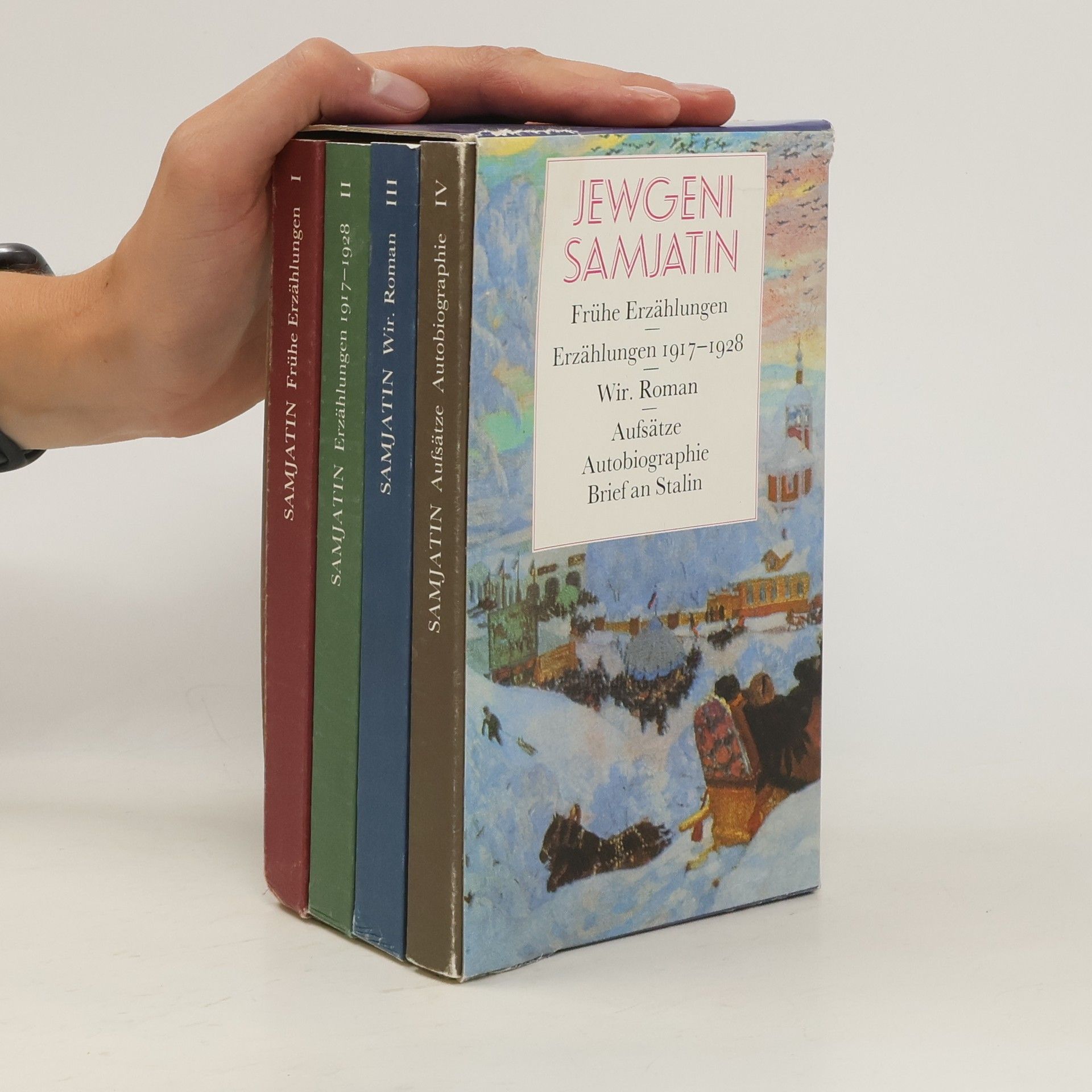 Jevgenij Ivanovič Zamjatin Ausgewählte Werke 1-4