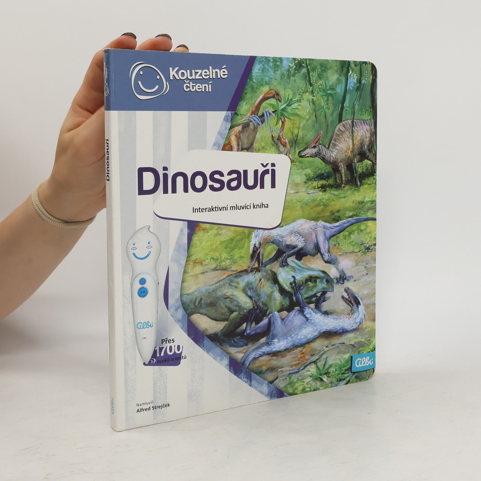 Jan Spěváček Dinosauři. Interaktivní mluvící kniha