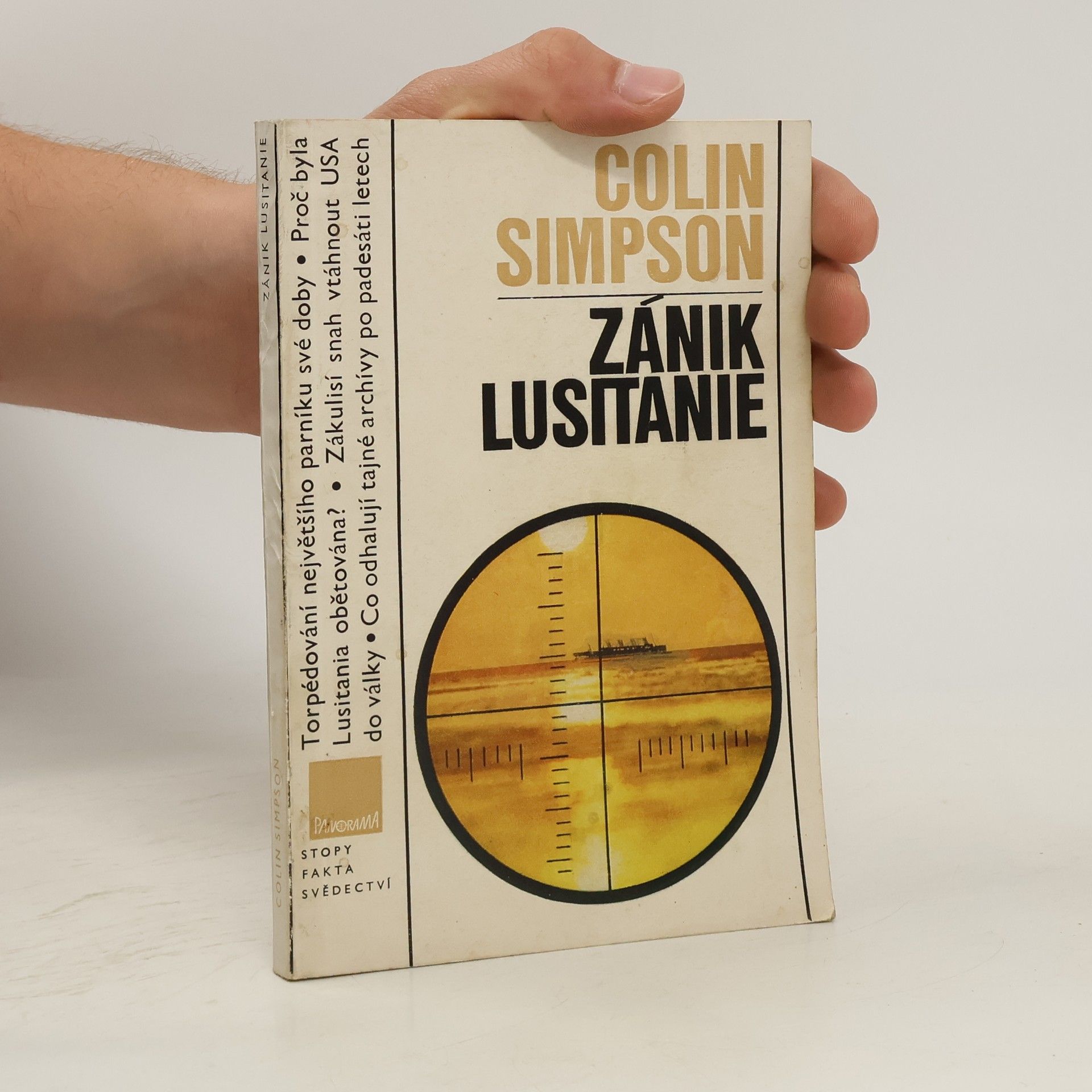 Colin Simpson Zánik Lusitanie
