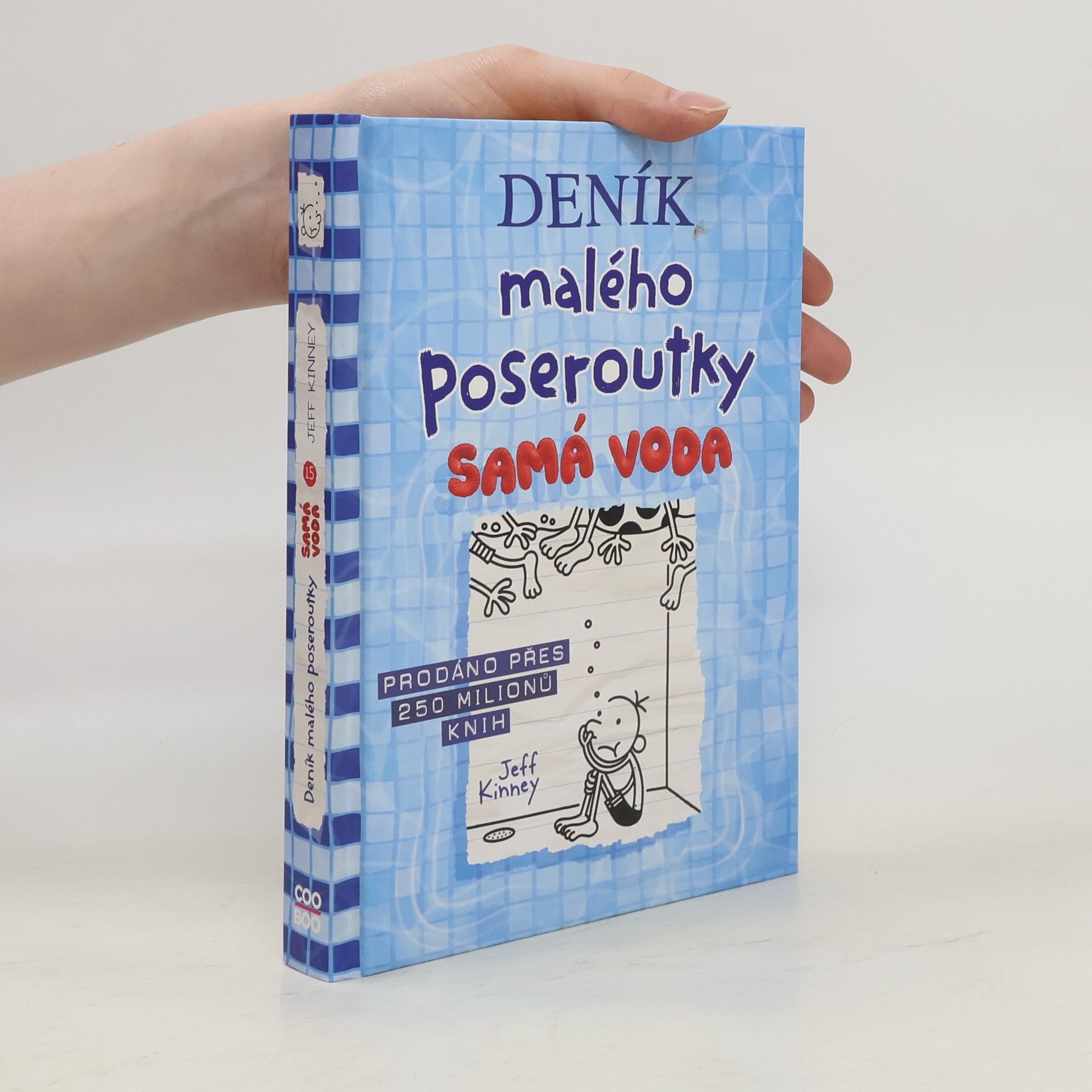 Jeff Kinney Deník malého poseroutky 15. Samá voda