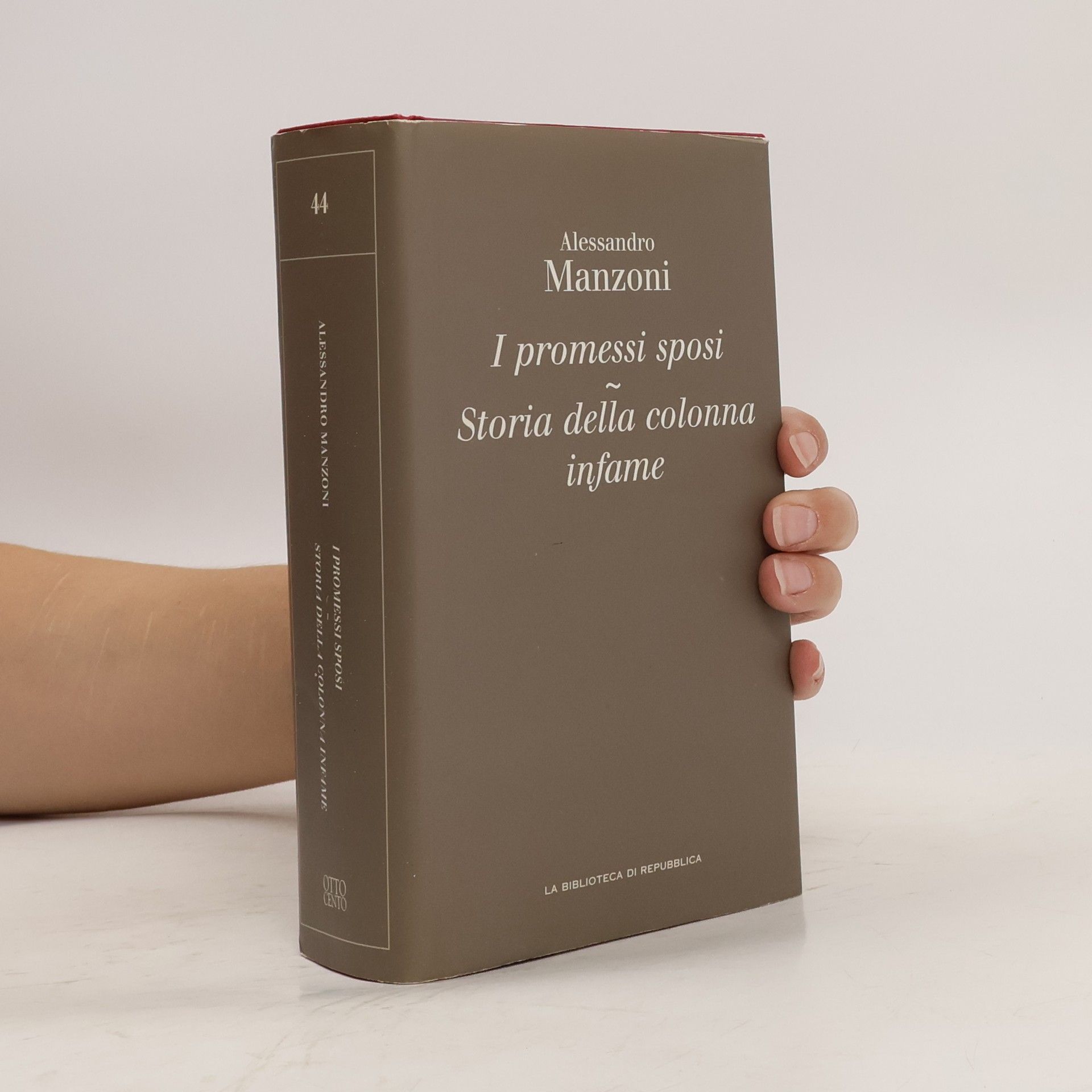 Alessandro Manzoni I promessi sposi - Storia della colonna infame