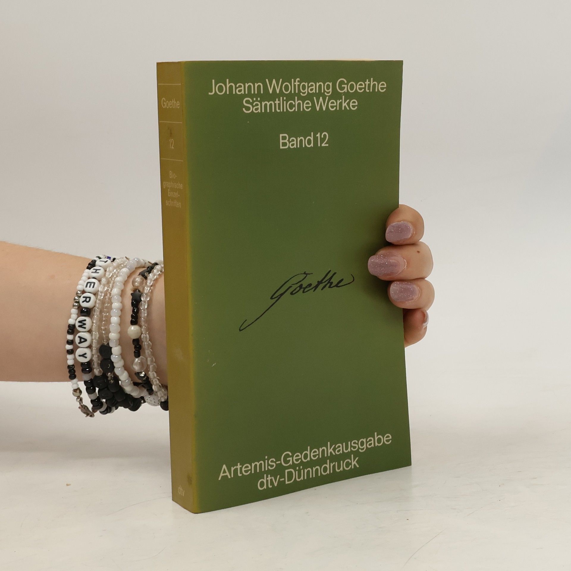 Johann Wolfgang von Goethe Sämtliche werke 12