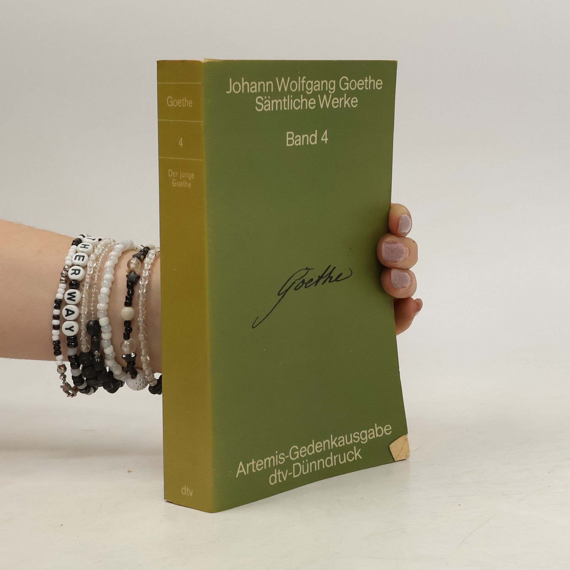 Johann Wolfgang von Goethe Sämtliche Werke. Band 4