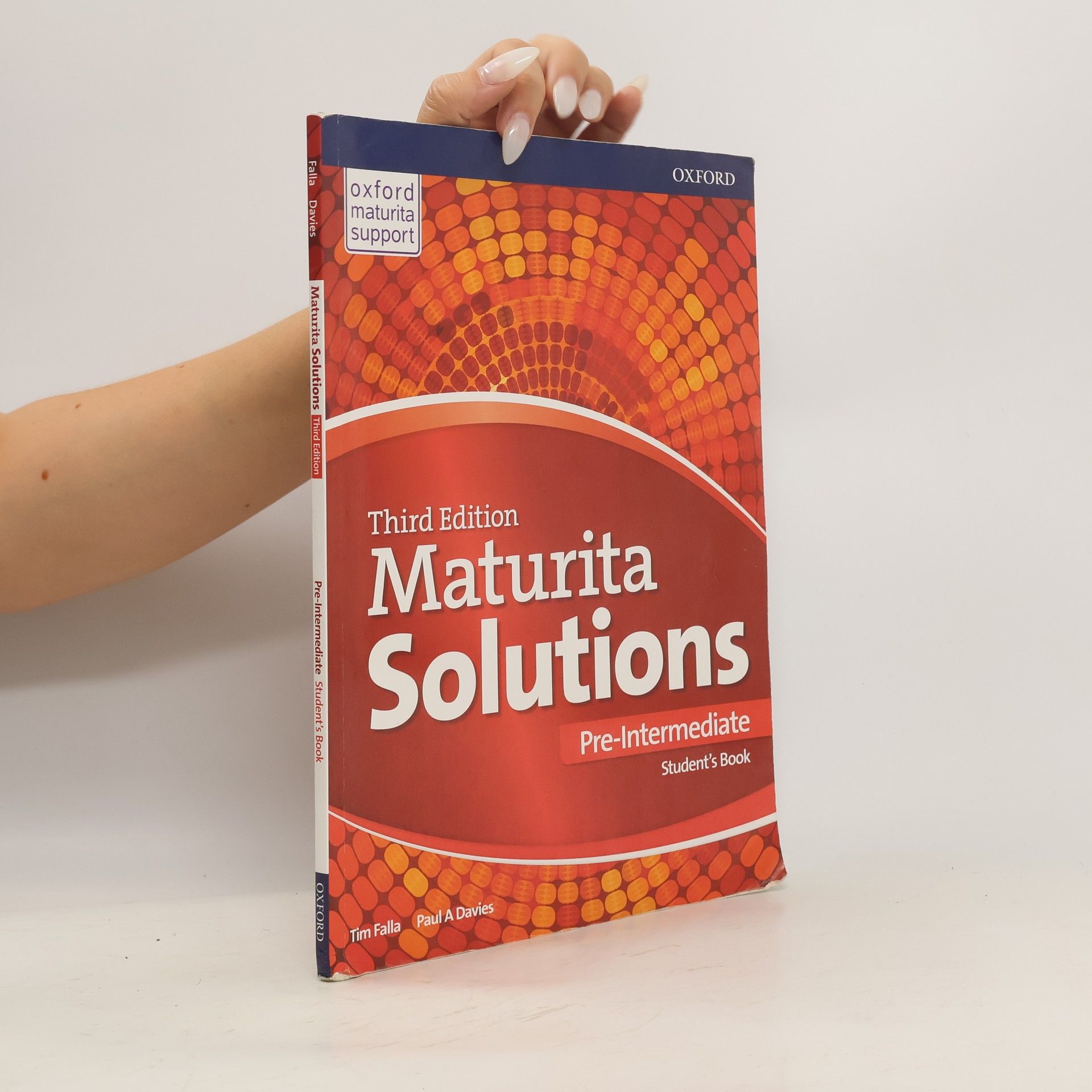 Tim Falla Maturita solutions : third edition. Pre-intermediate. Student's book
