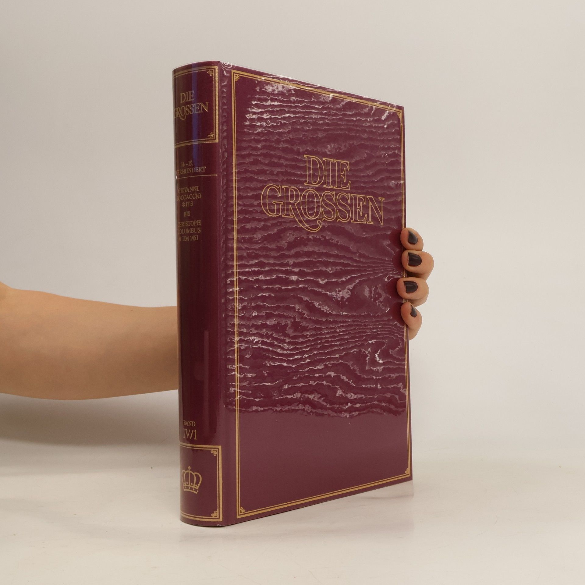 Autores varios Die Grossen 14.-15. Jahrhundert, Band IV/1