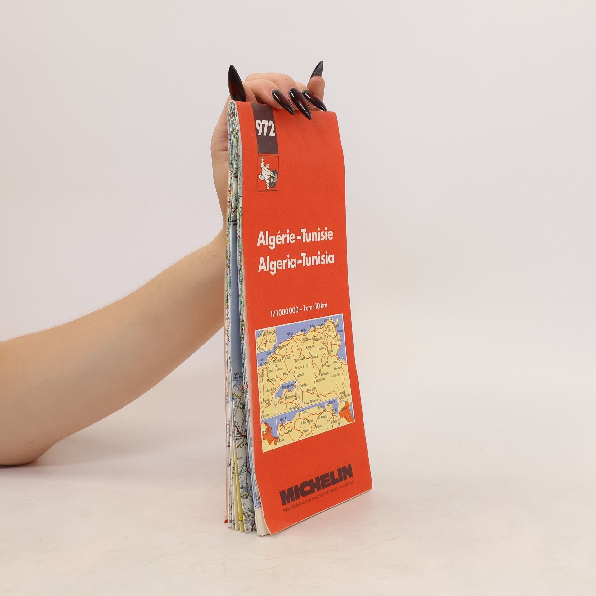 Autores varios Michelin Map 972. Algérie-Tunisie. Algeria-Tunisie