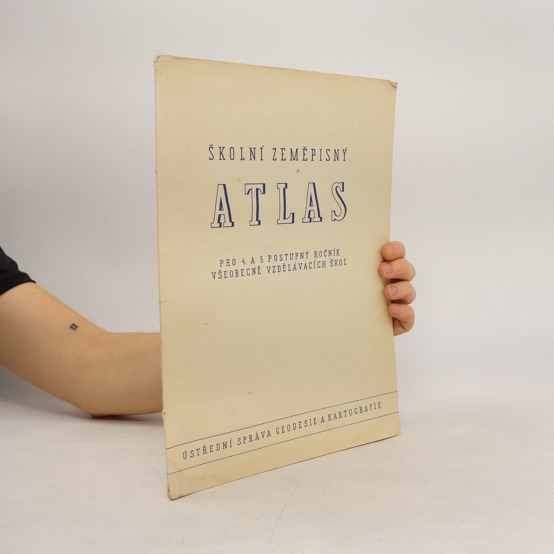 Bedřich Šalamon Školní zeměpisný atlas