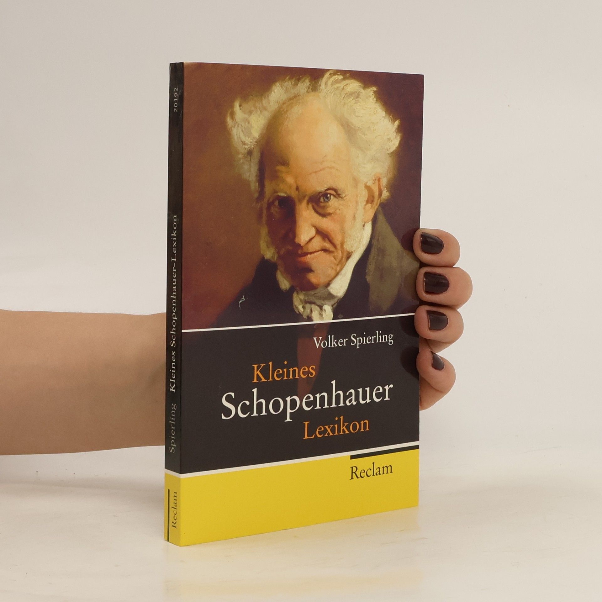 Volker Spierling Kleines Schopenhauer-Lexikon