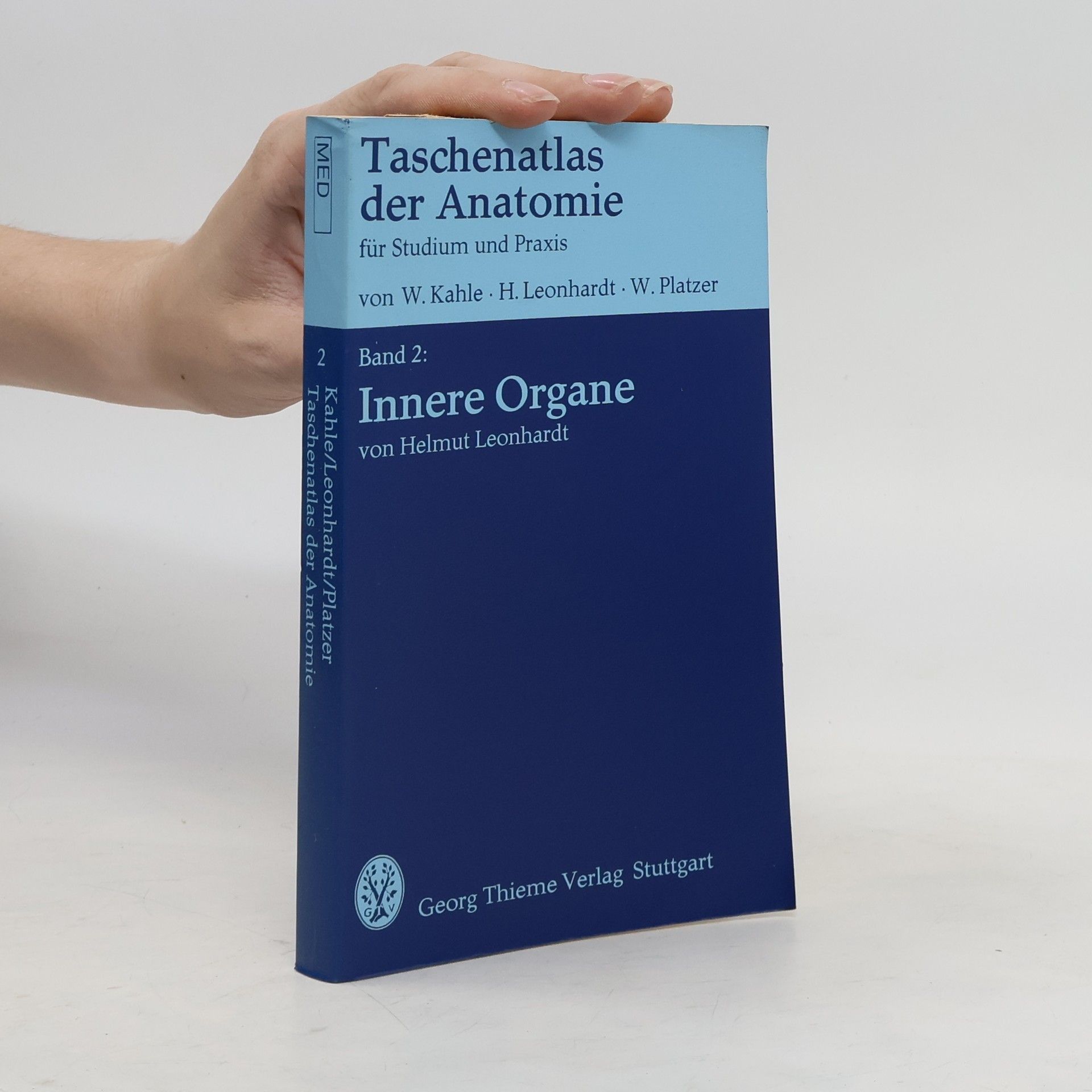 Werner Platzer Platzer Taschenatlas der Anatomie : für Studium und Praxis. Band 2, Innere Organe