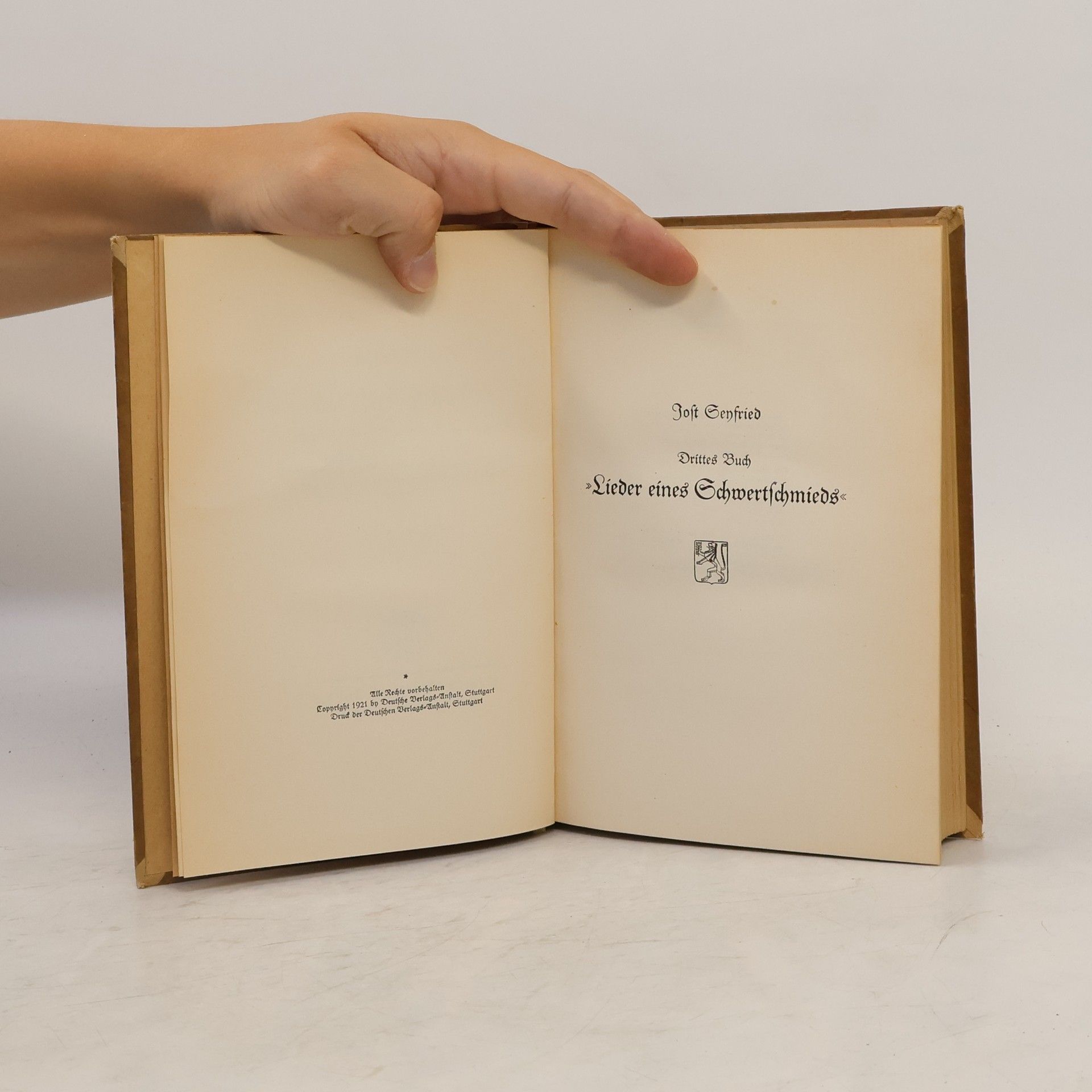 kolektiv Jost Senfried. Drittes Buch. Lieder eines Schwertschmieds