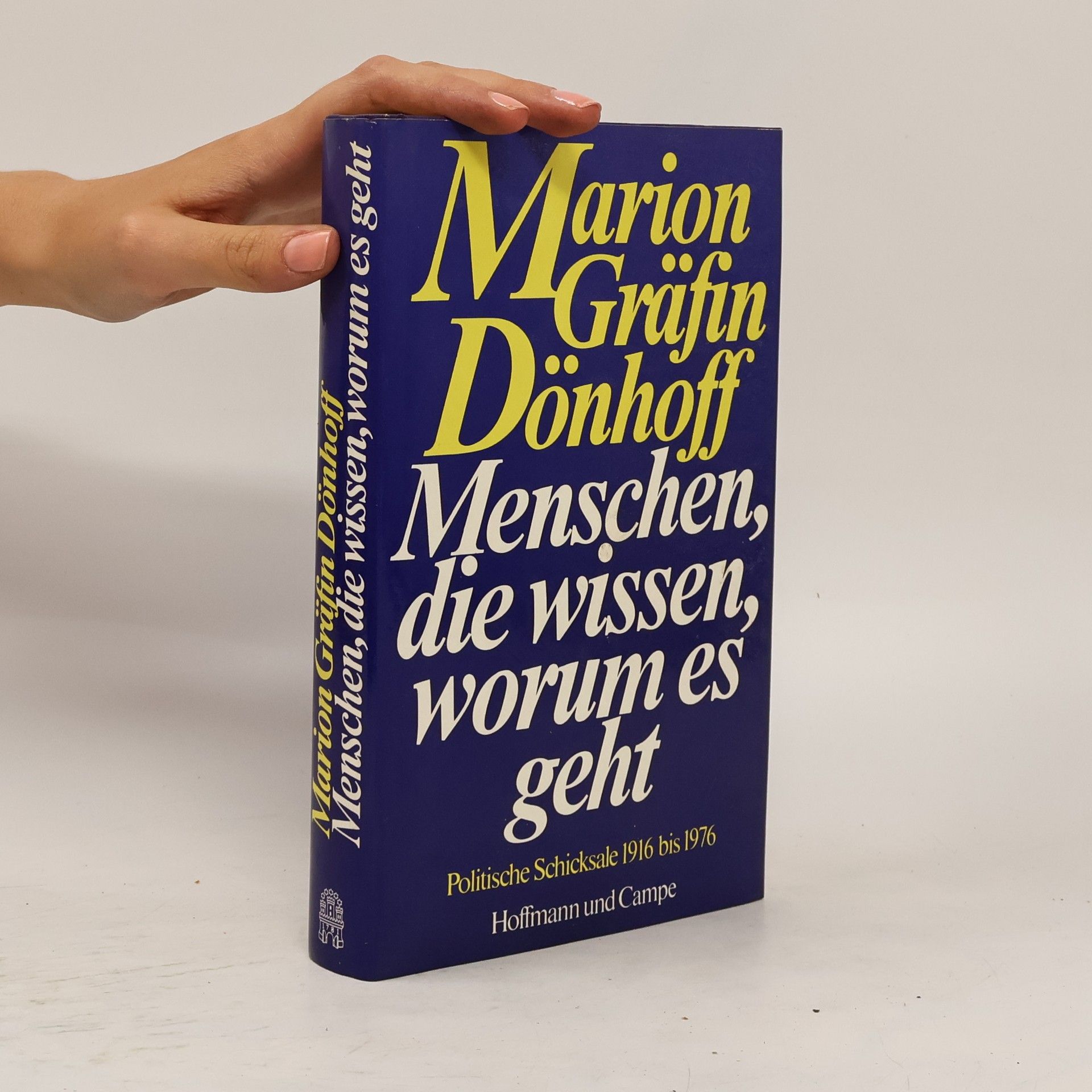 Marion Doenhoff Menschen, die wissen, worum es geht