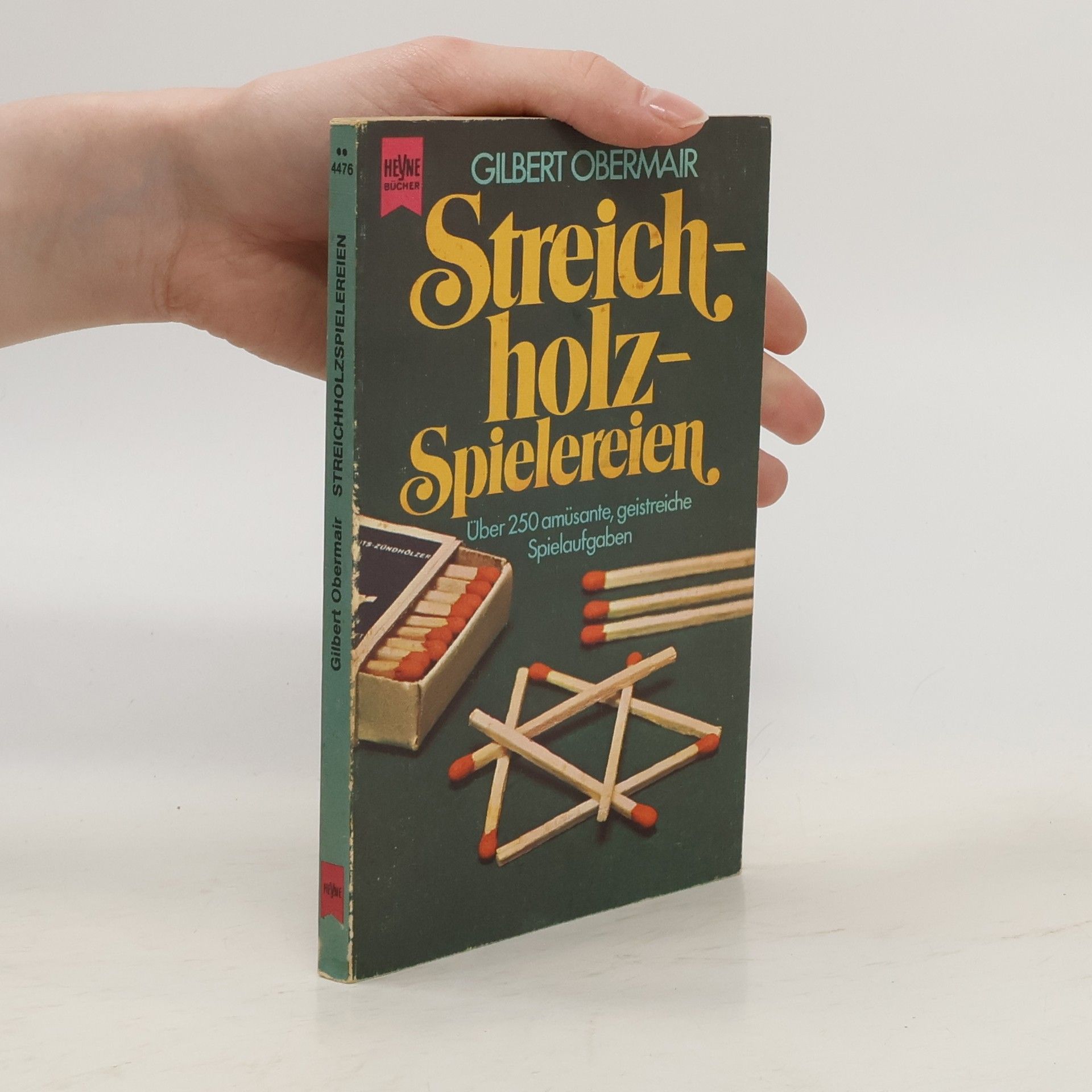 Gilbert Obermair Streichholzspielereien