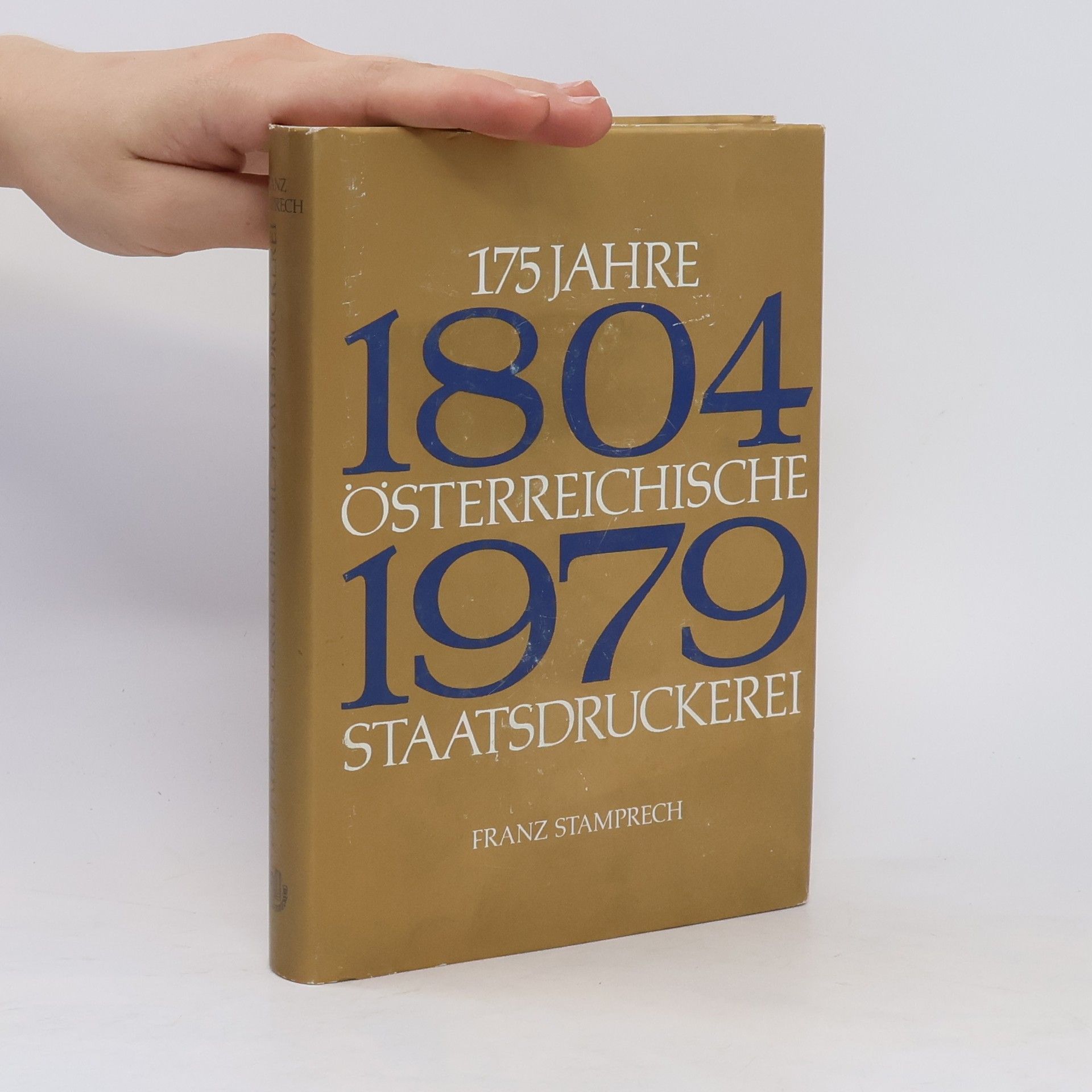 Franz Stamprech 175 Jahre Österreichische Staatsdruckerei