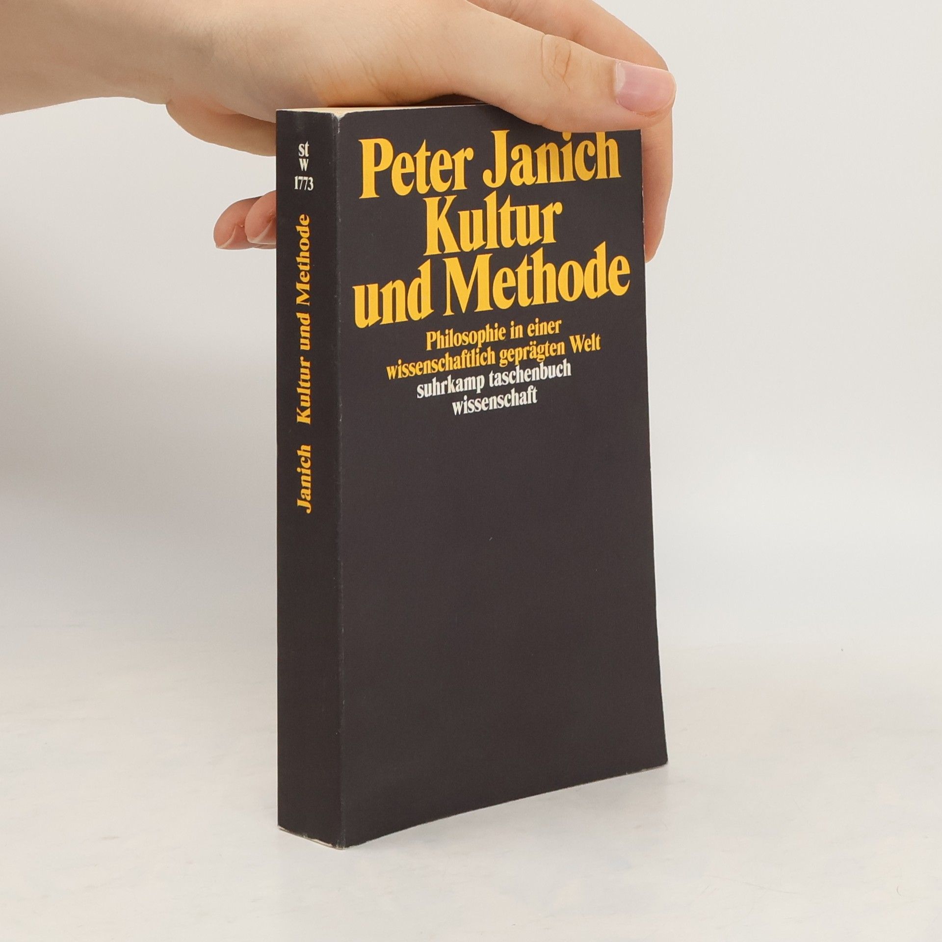 Peter Janich Kultur und Methode