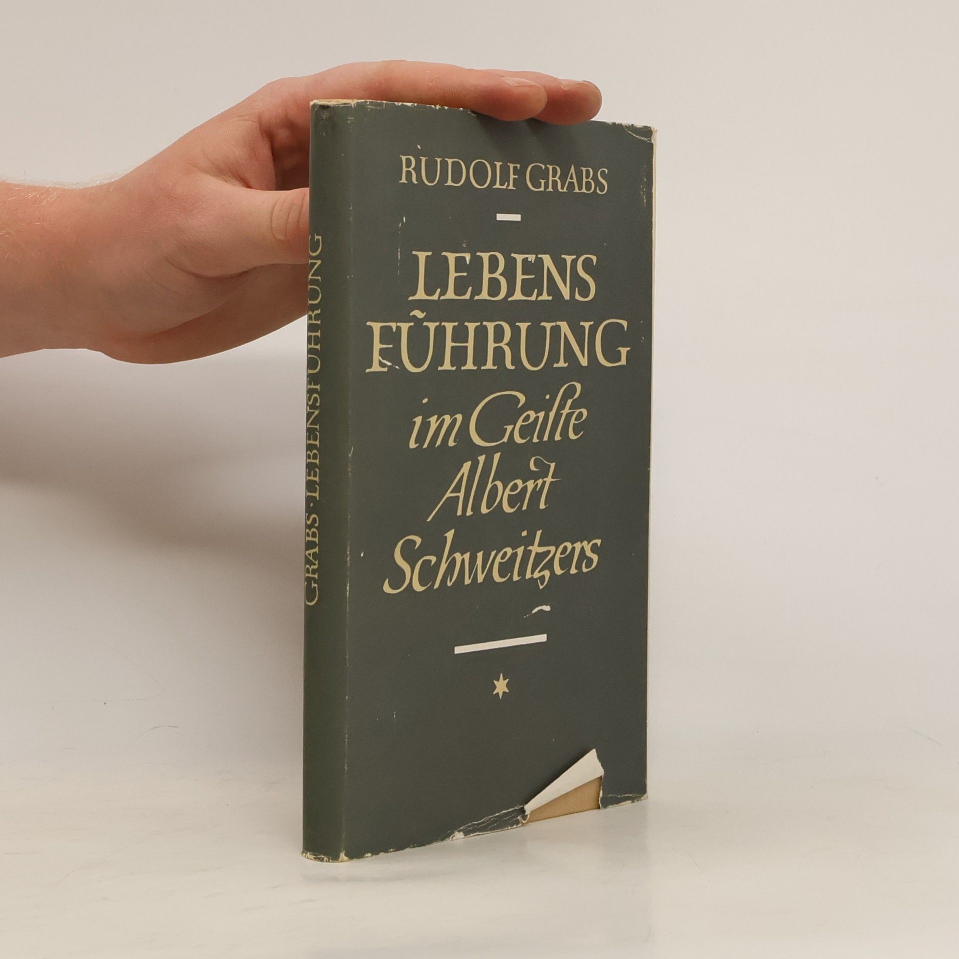 Rudolf Grabs Lebensführung im Geiste Albert Schweitzers