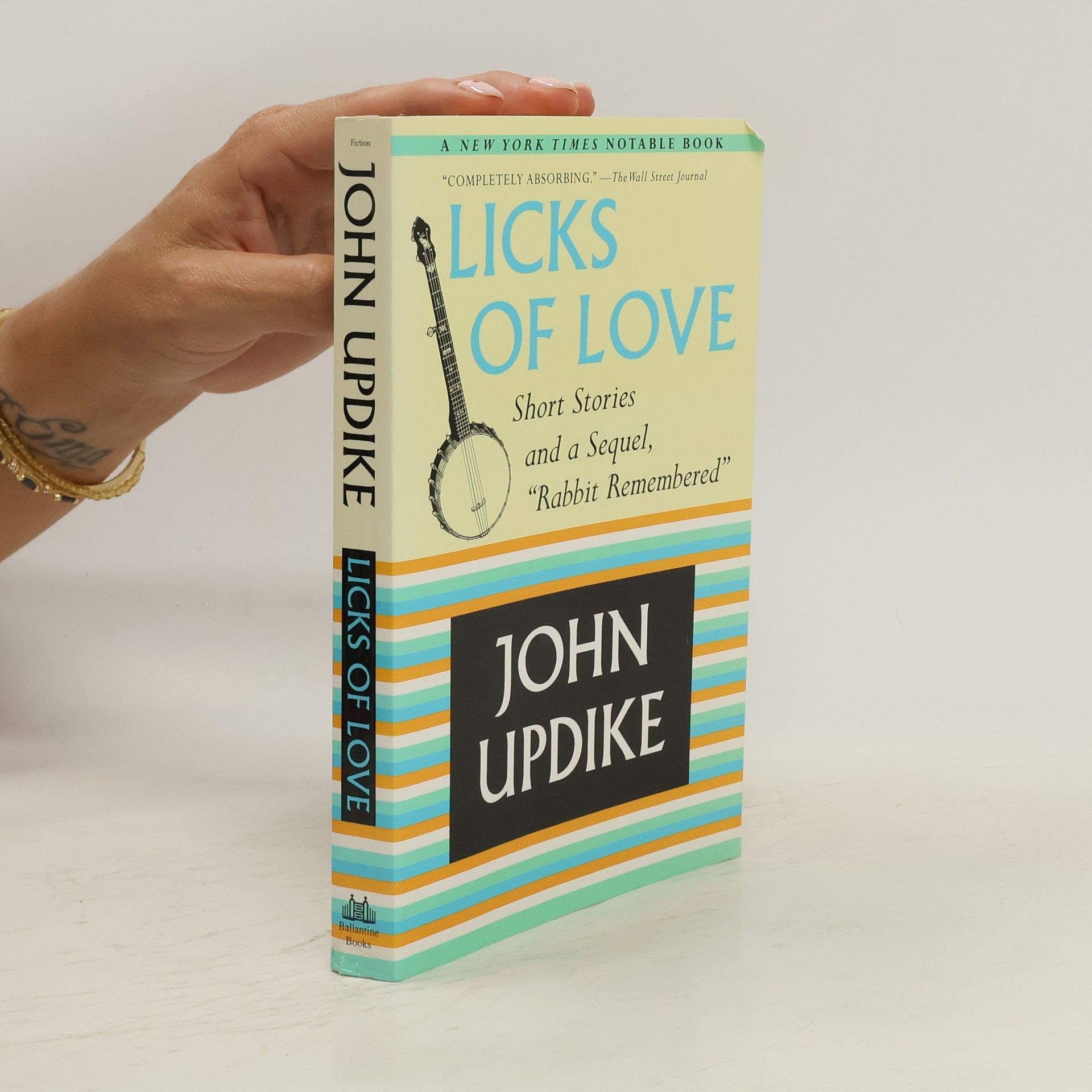 John Updike Licks of love