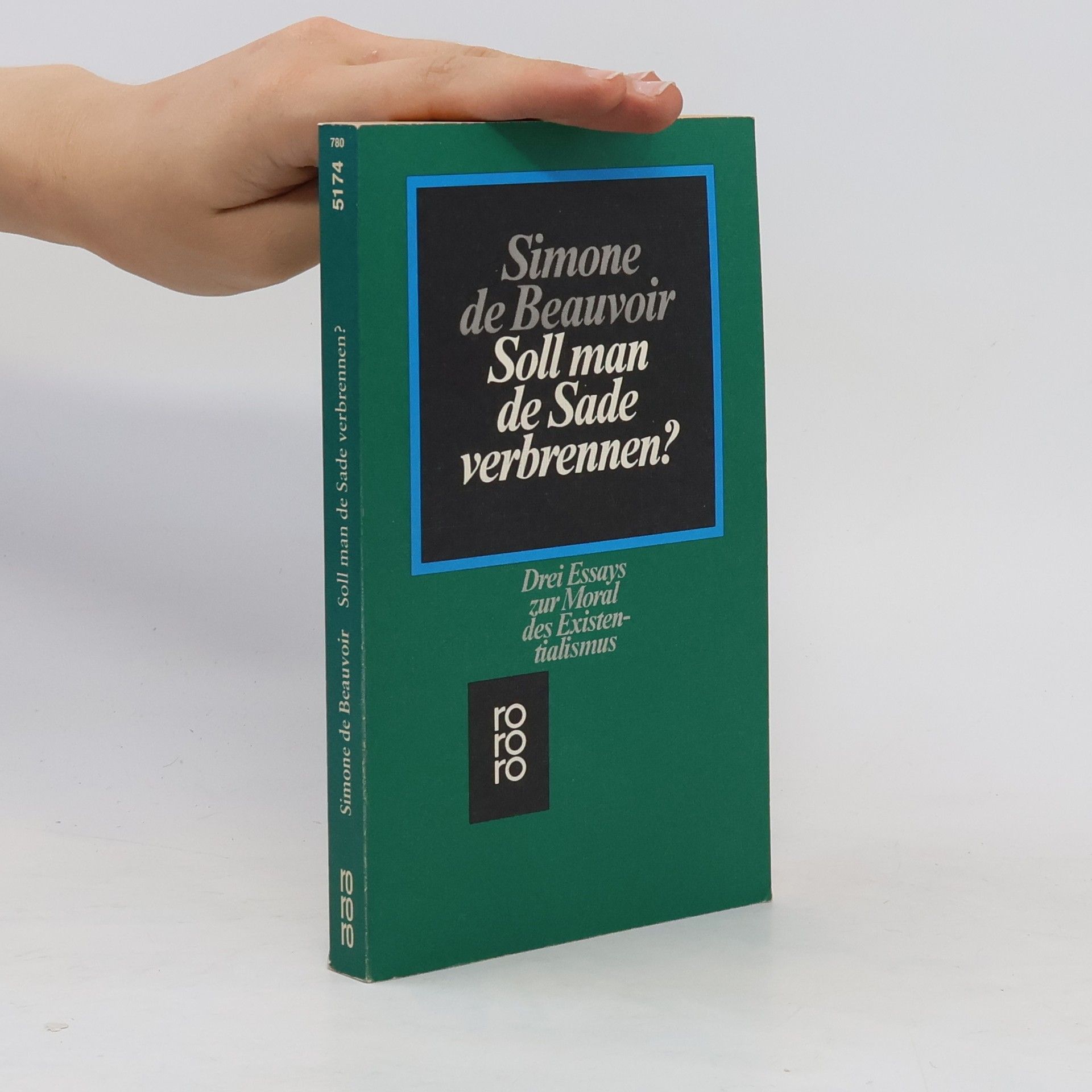 Simone de Beauvoir Soll man de Sade verbrennen?