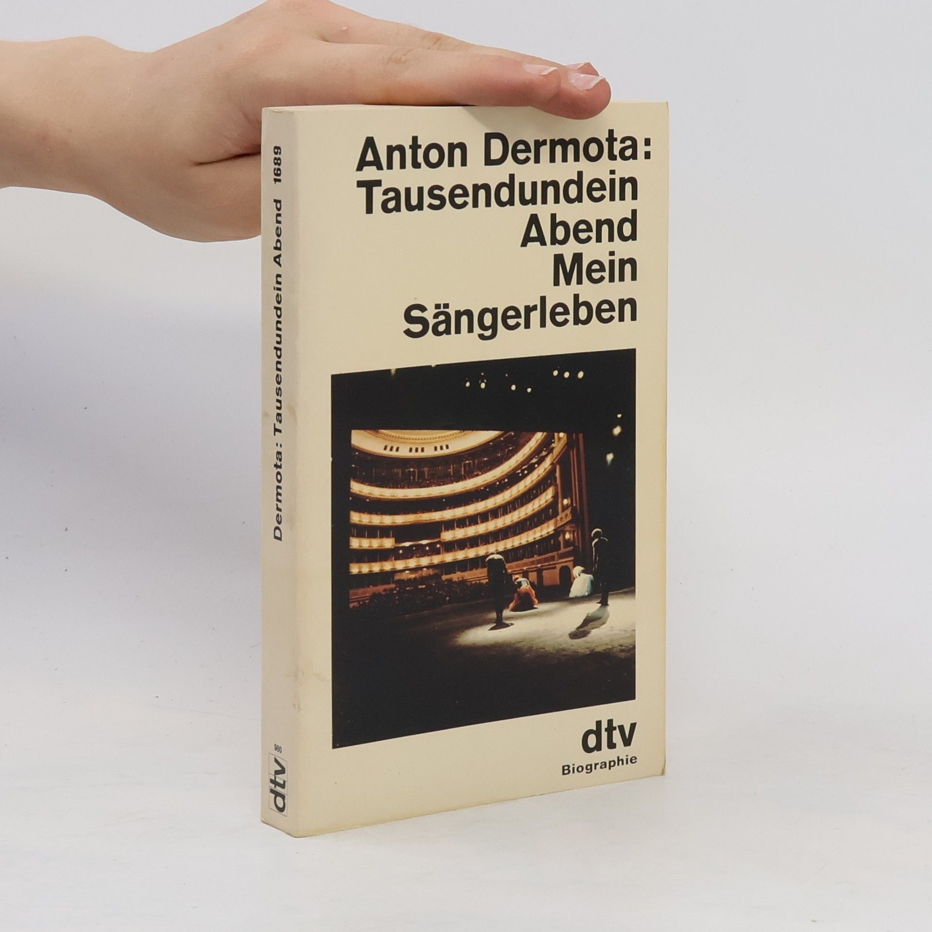 Anton Dermota Tausendundein Abend Mein Sängerleben