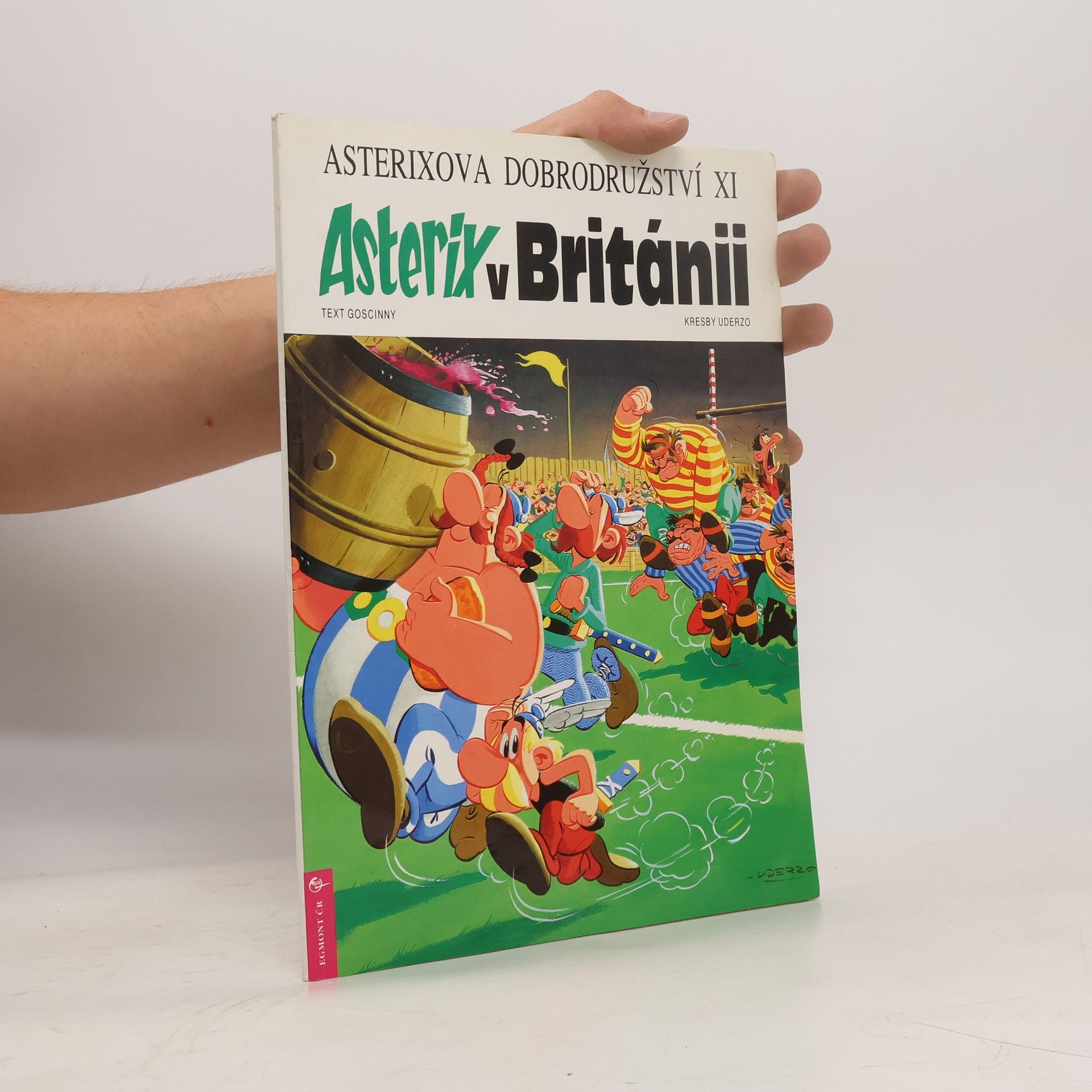 René Goscinny Asterix v Británii