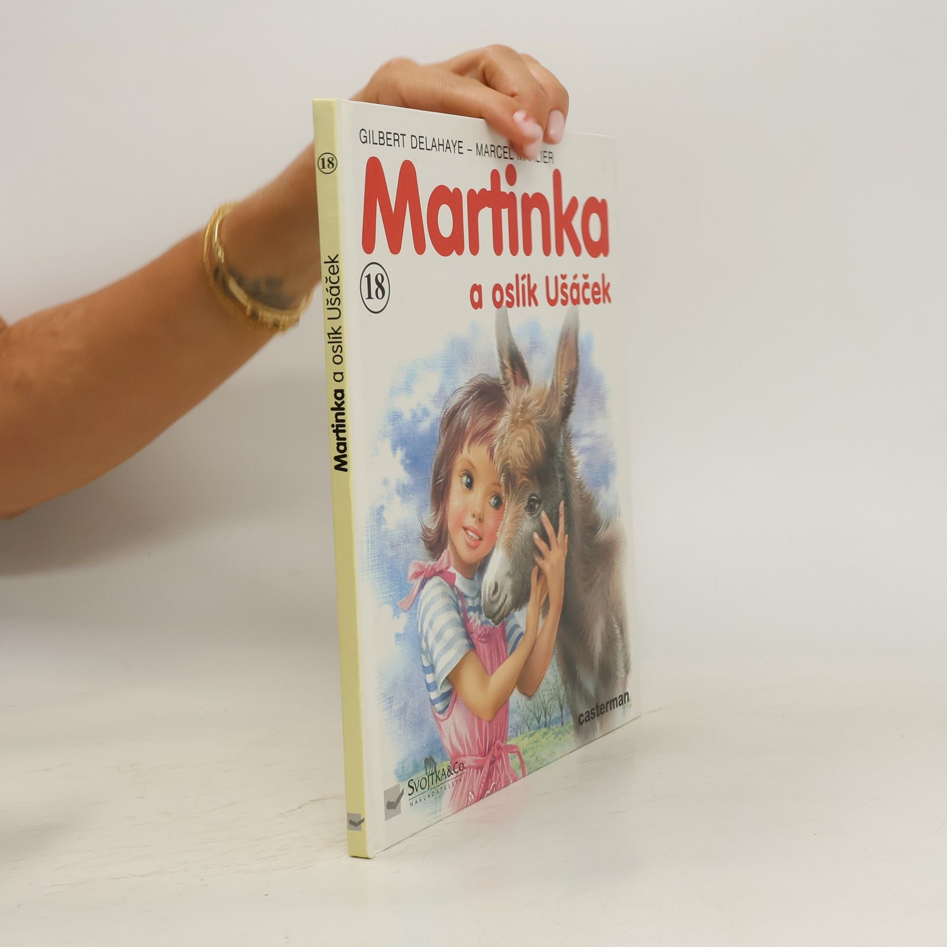 Gilbert Delahaye Martinka a oslík Ušáček