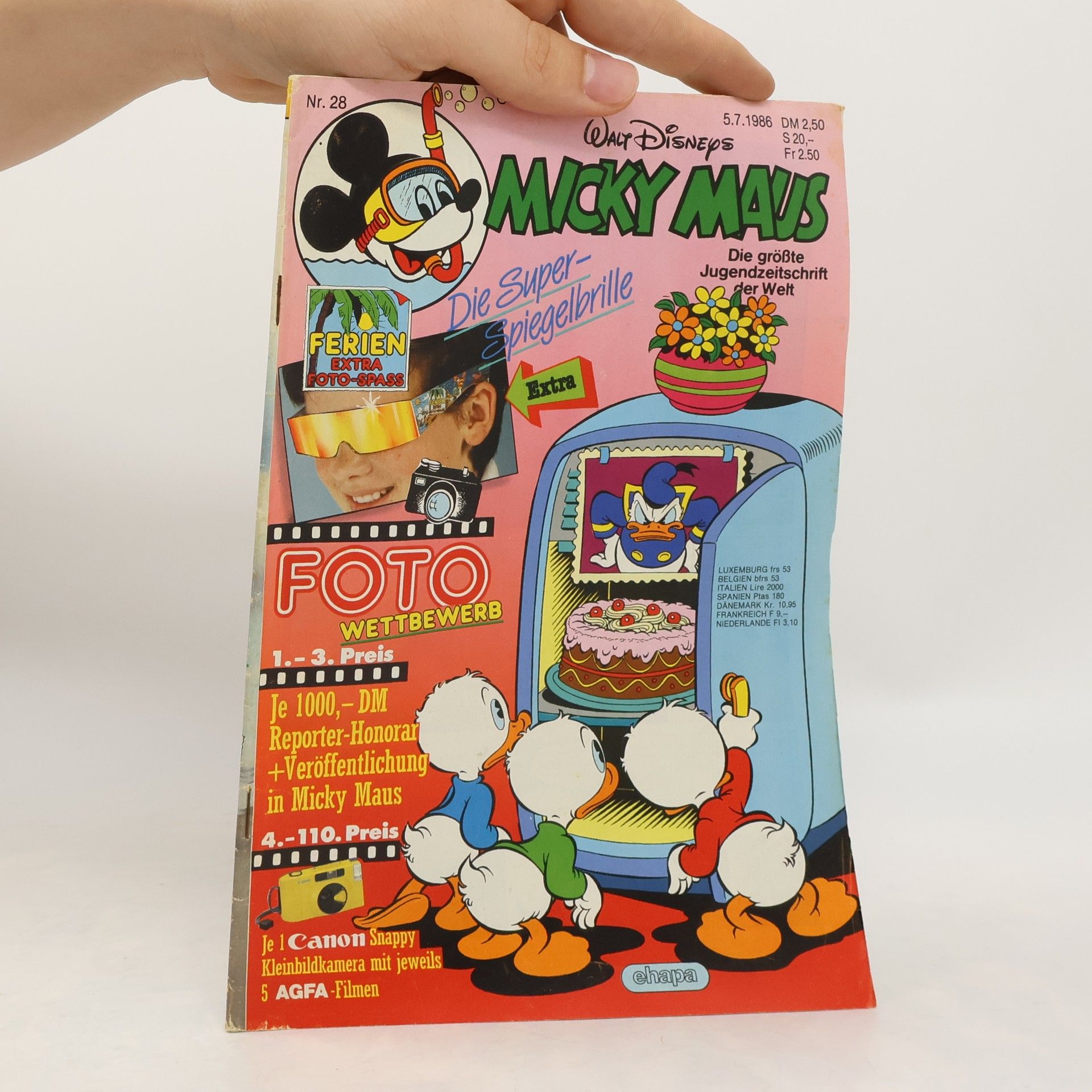 kolektiv Micky Mouse 28/1986