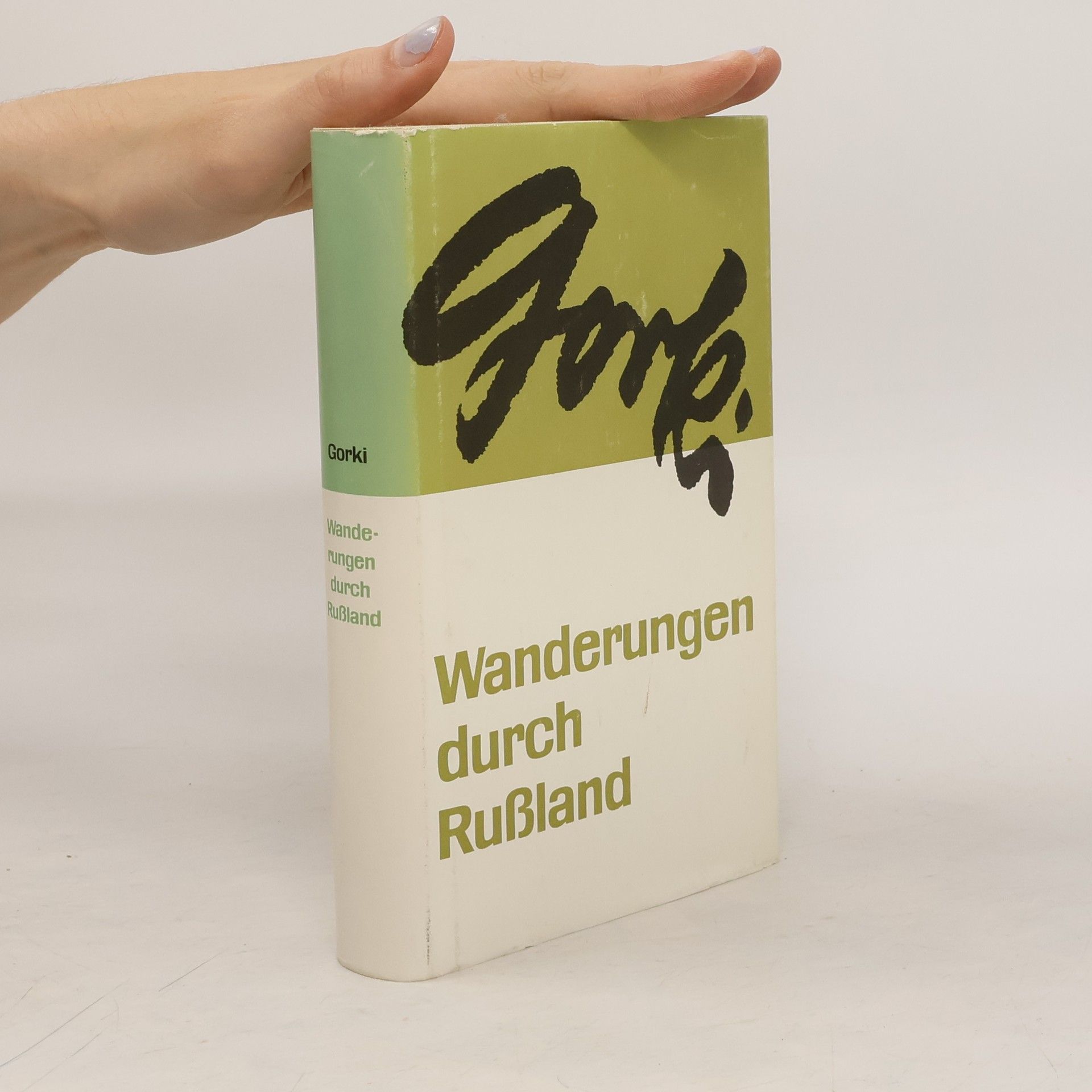 Maxim Gorkij Wanderungen durch Rußland