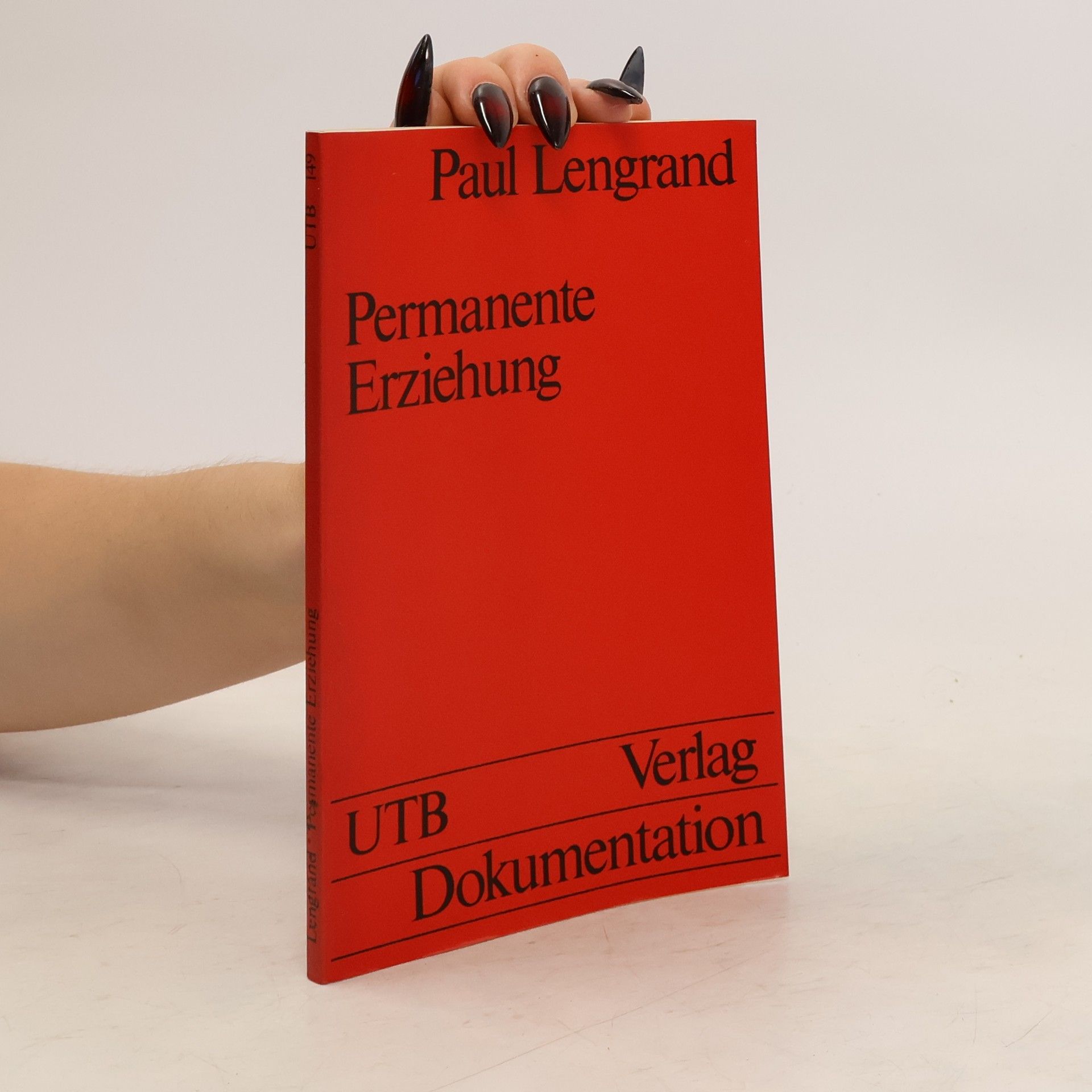 Paul Lengrand Permanente Erziehung