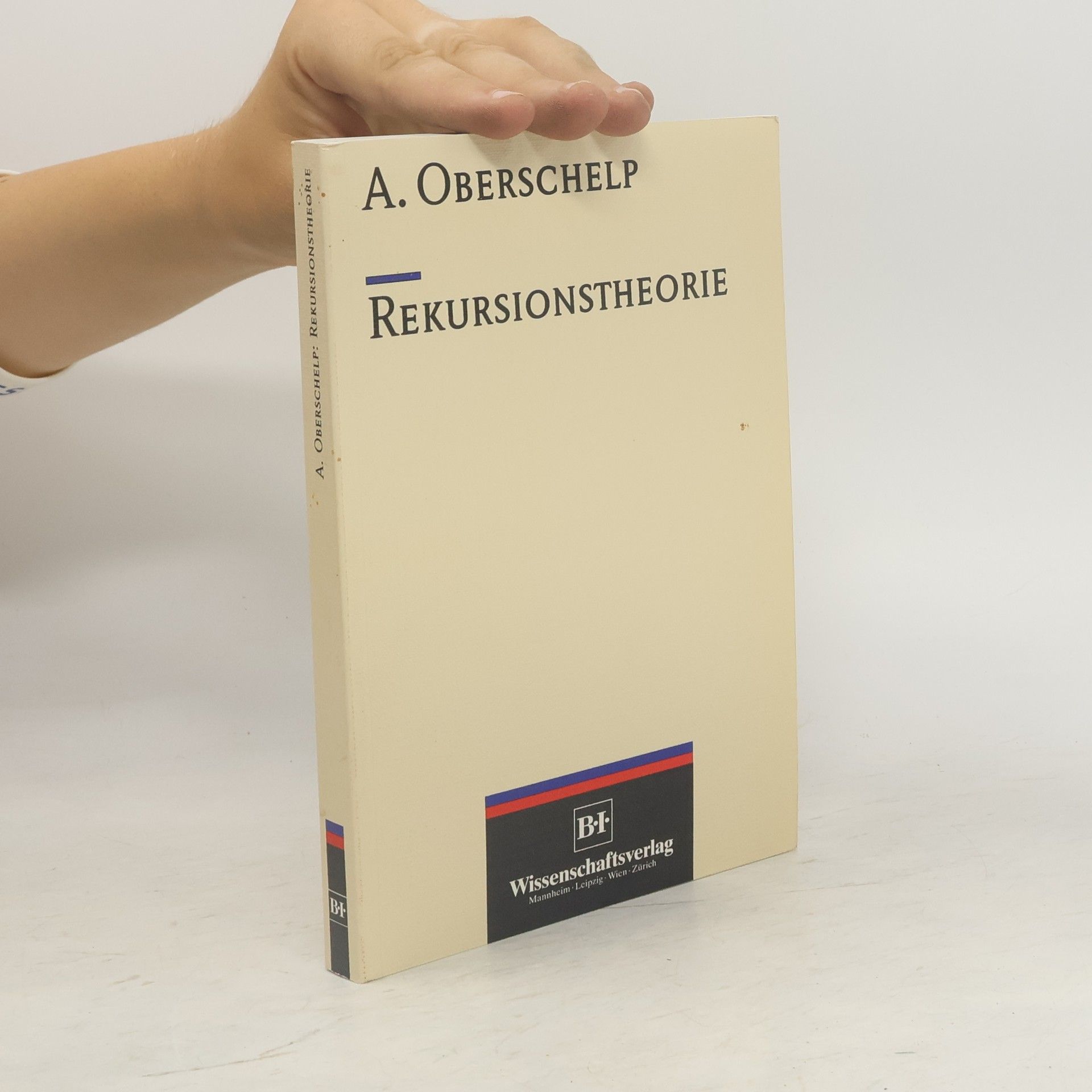 Arnold Oberschelp Rekursionstheorie
