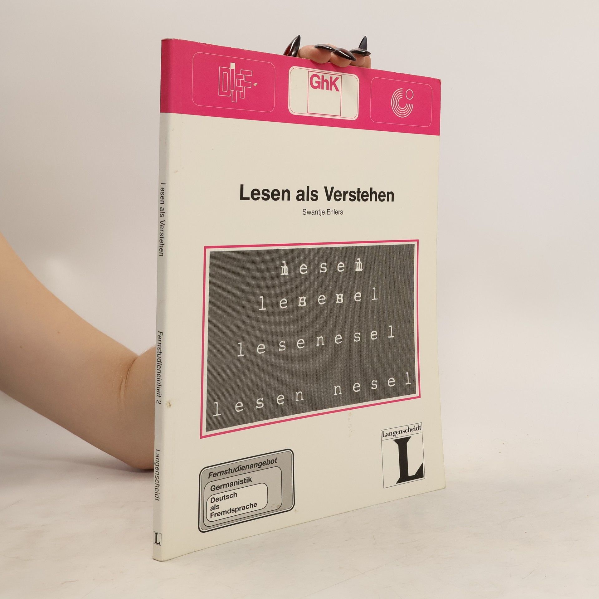 Swantje Ehlers Lesen als Verstehen