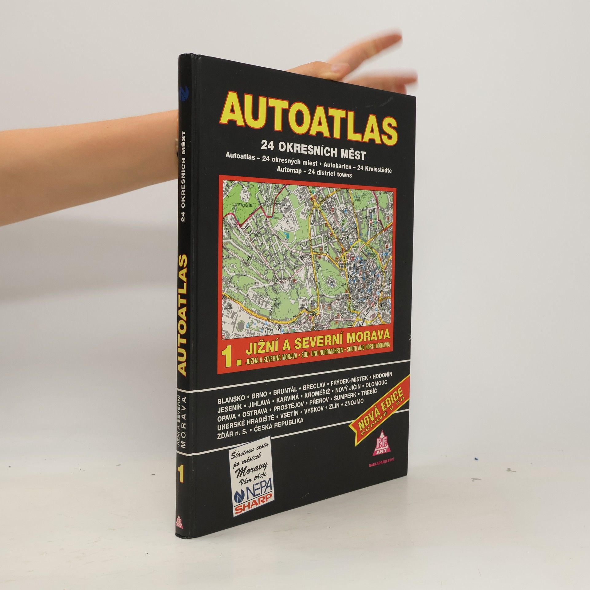 Collectif d'auteurs Autoatlas 1, Jižní a Severní Morava Jižní a Severní Morava