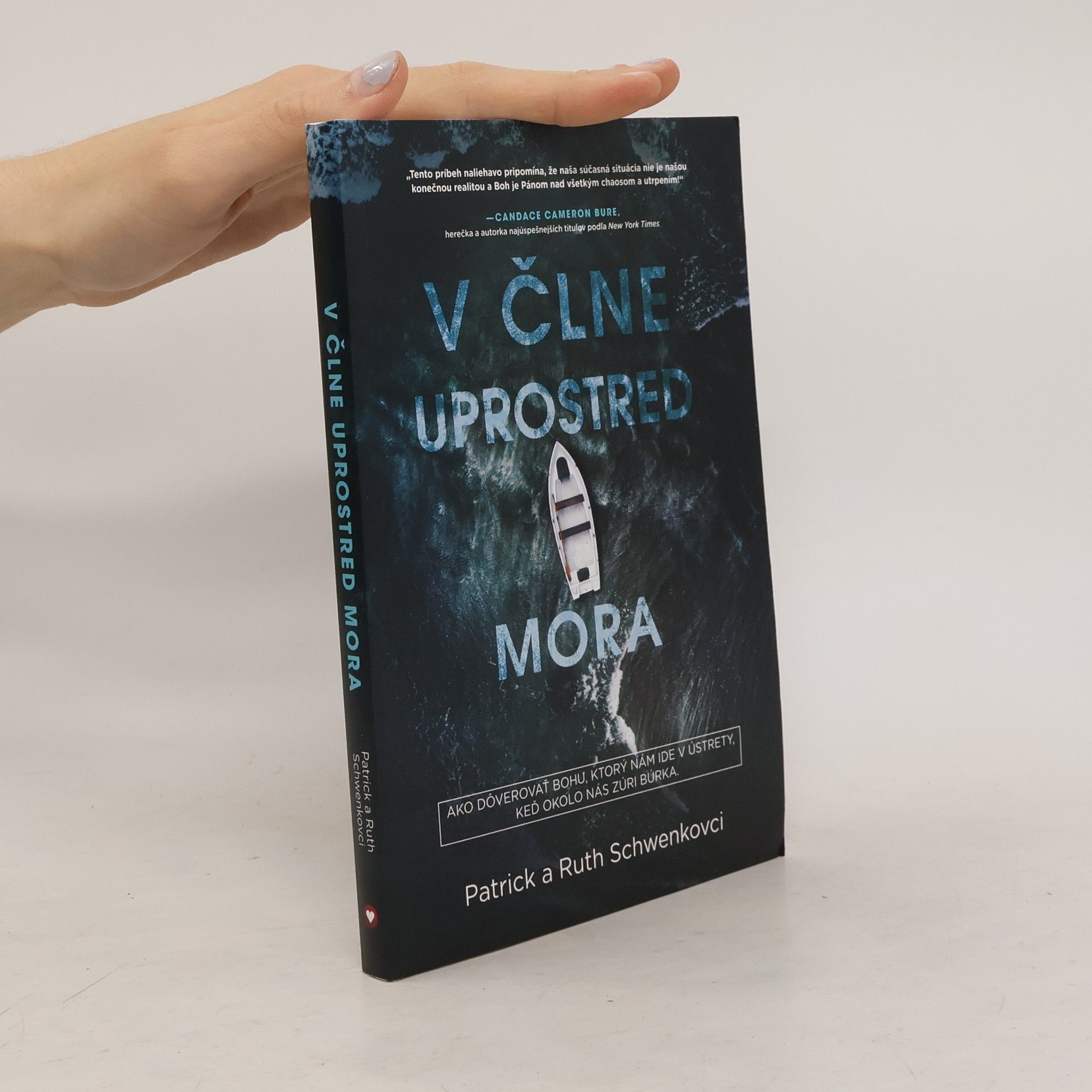 Patrick Schwenk V člne uprostred mora